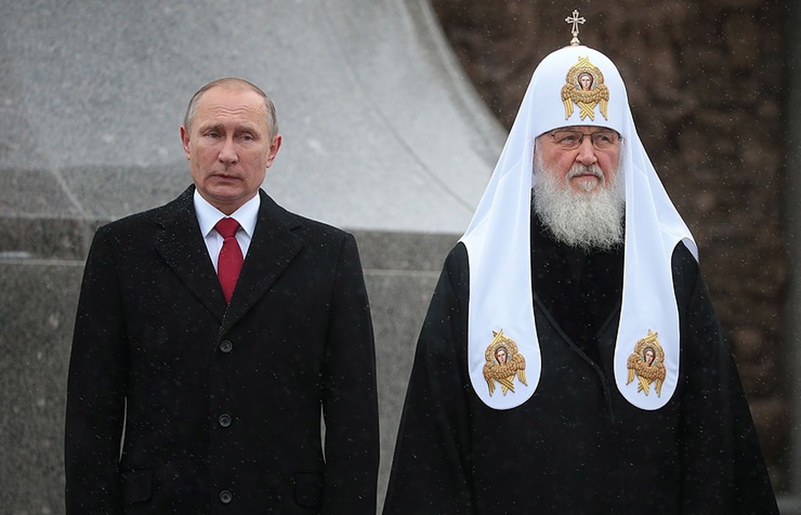 Putin y el patriarca ruso Kirill