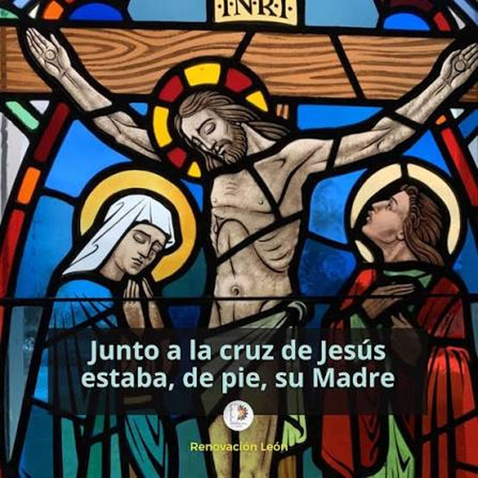 junto a la cruz