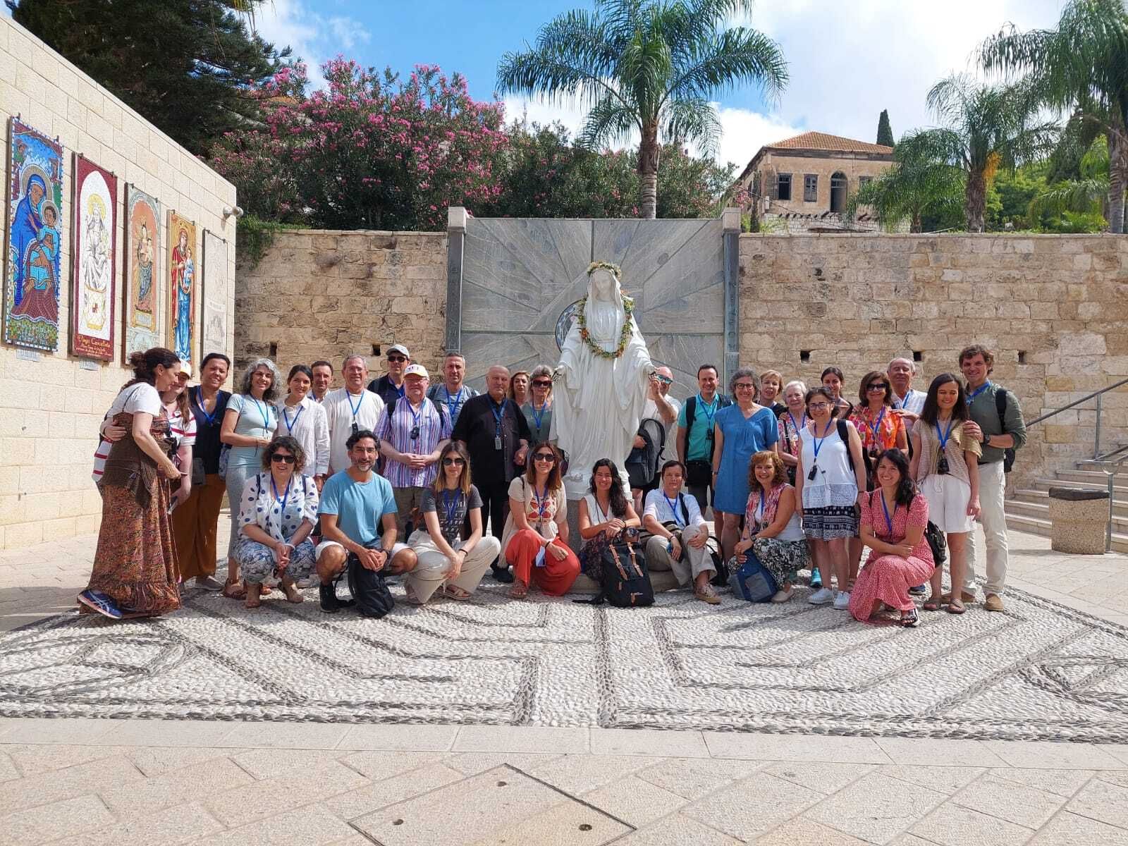 "Foto de familia" del viaje