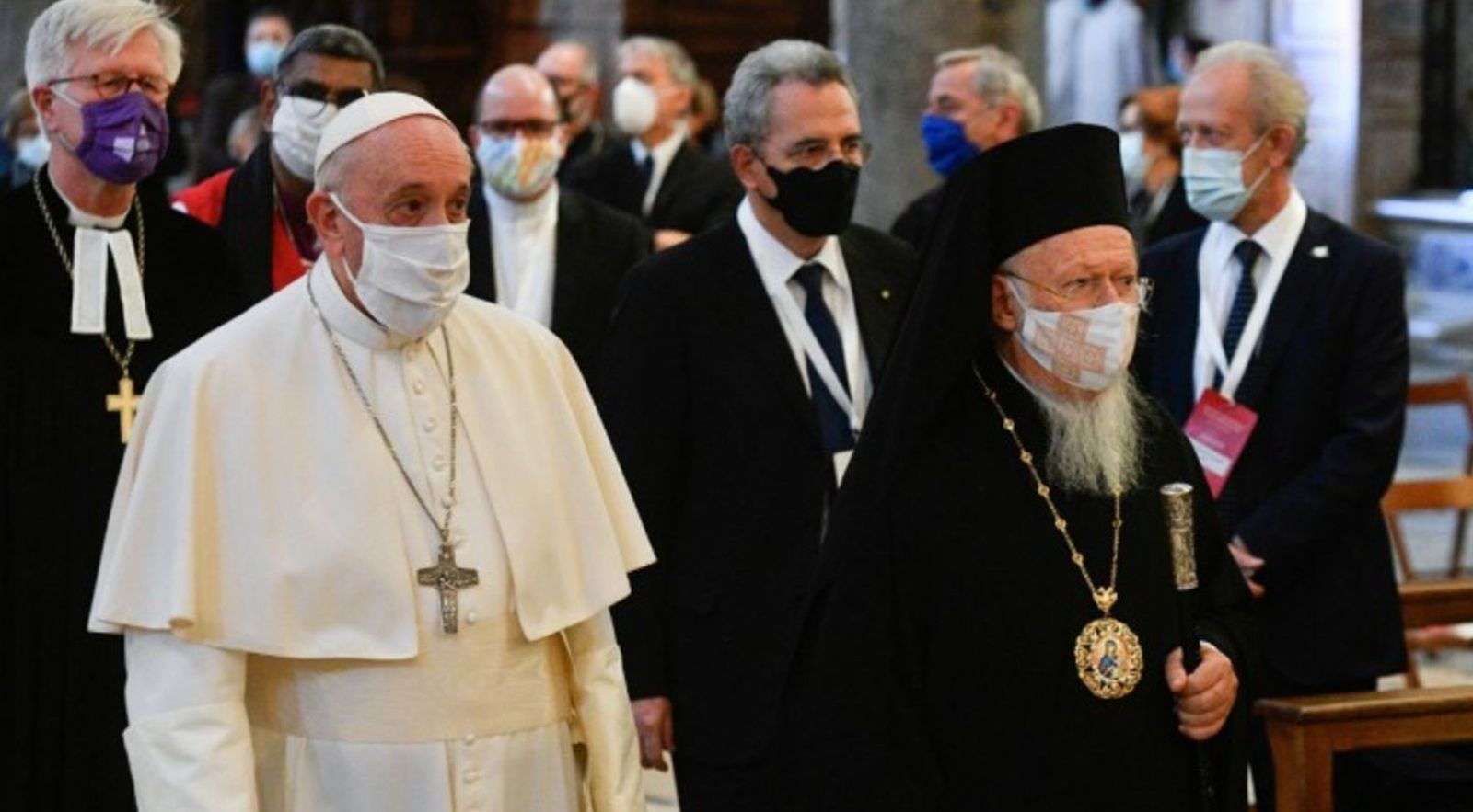 Francisco junto a Bartolomé