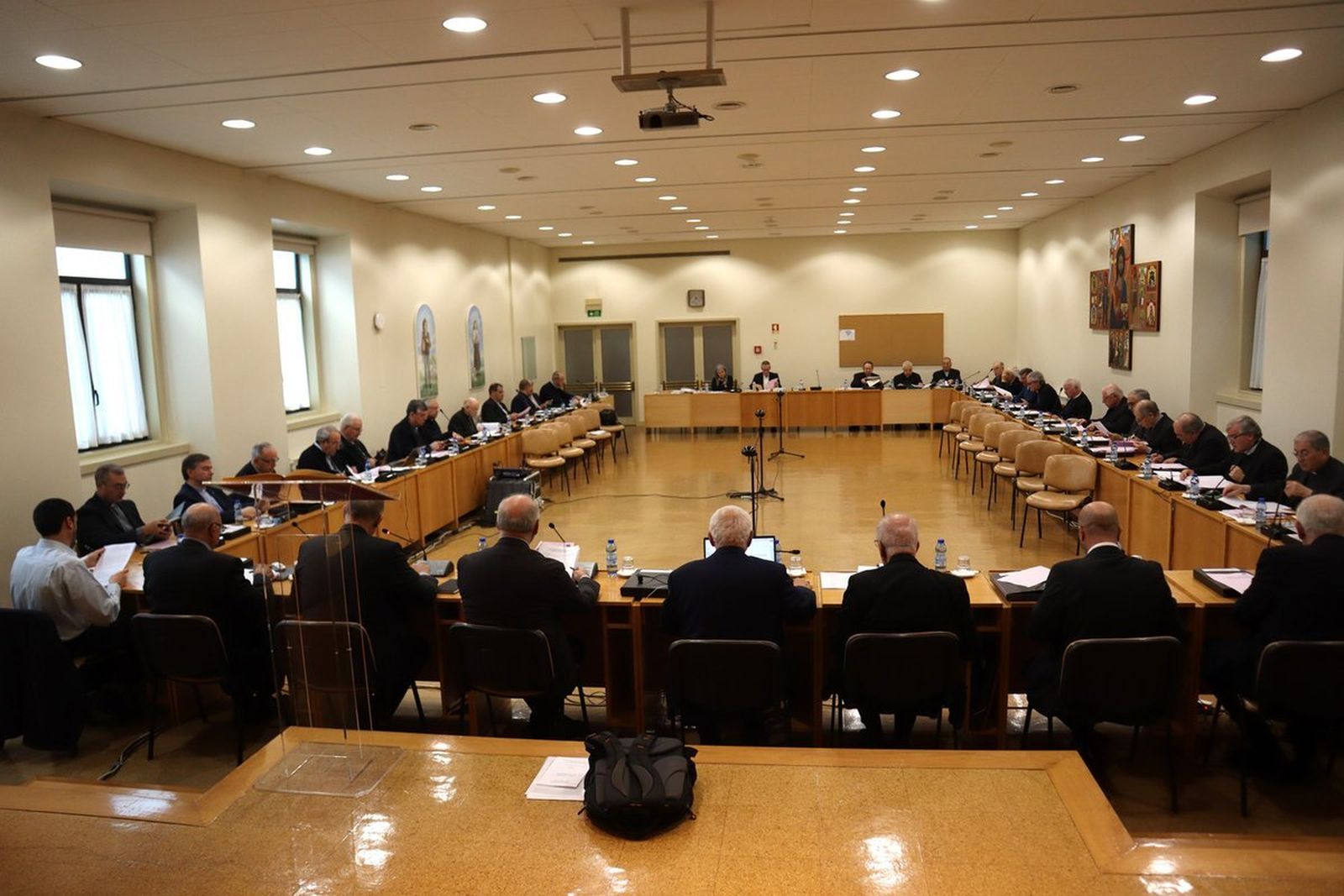 Los obispos portugueses, reunidos