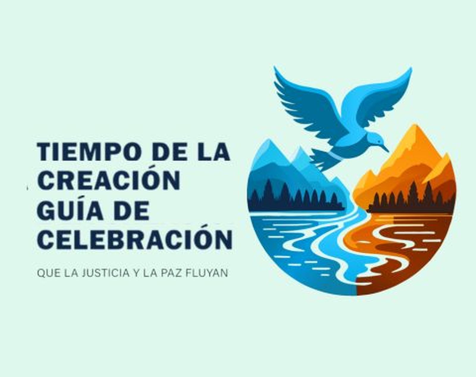 Logo y lema del Tiempo de la Creación