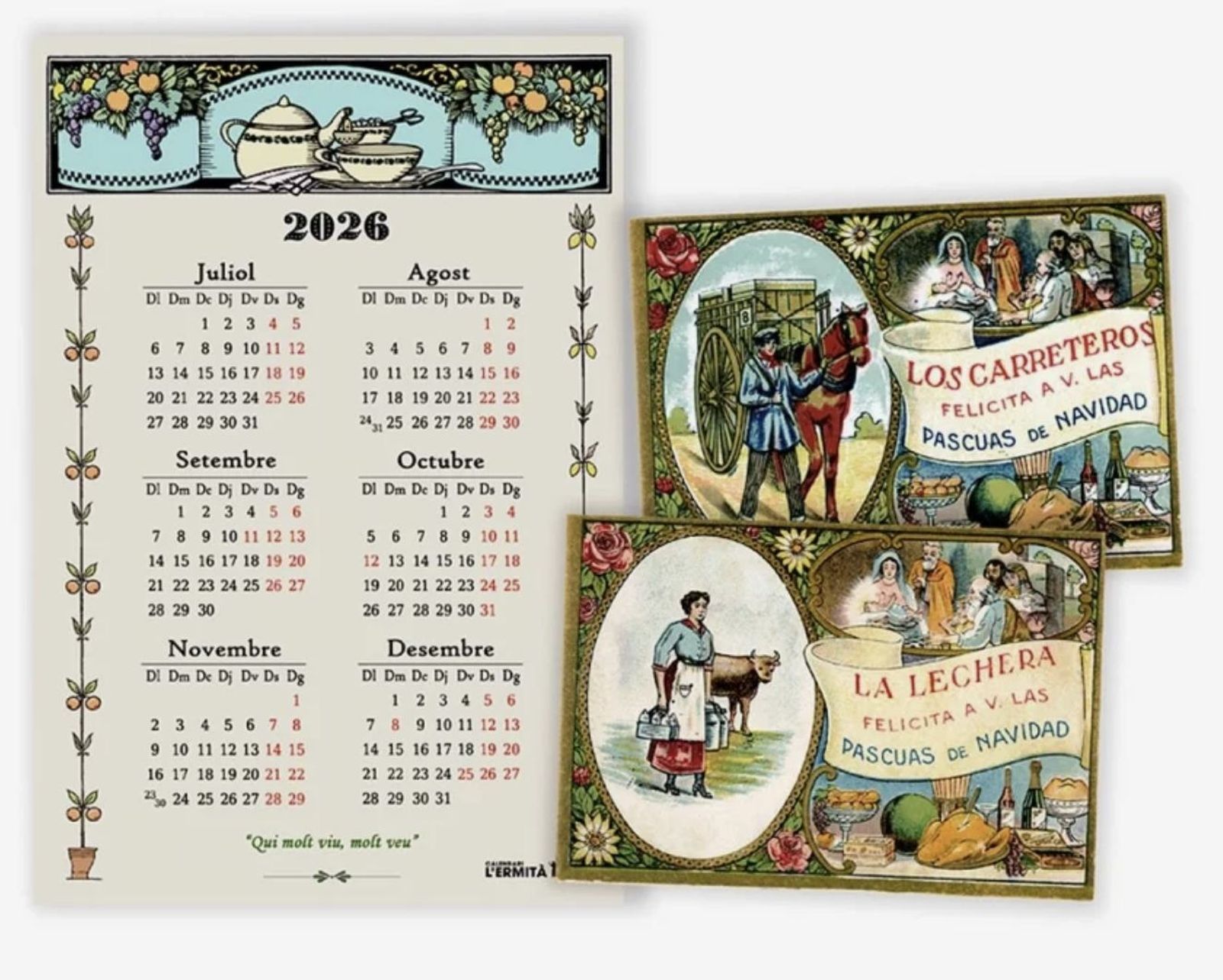 Calendario Ermitaño 2026