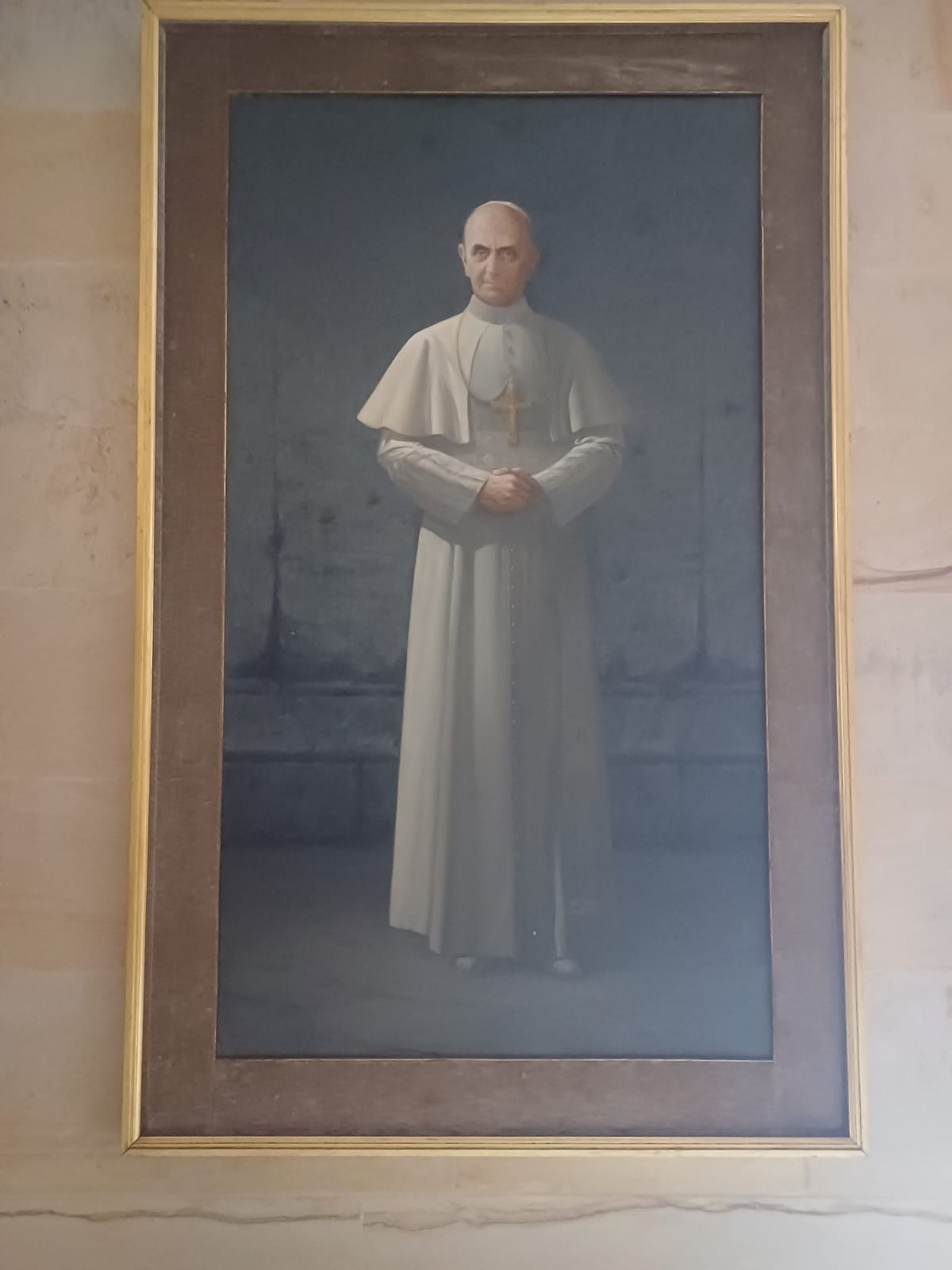 pintura de Pablo VI Seminario mayor arquidiocesano de Bogotá