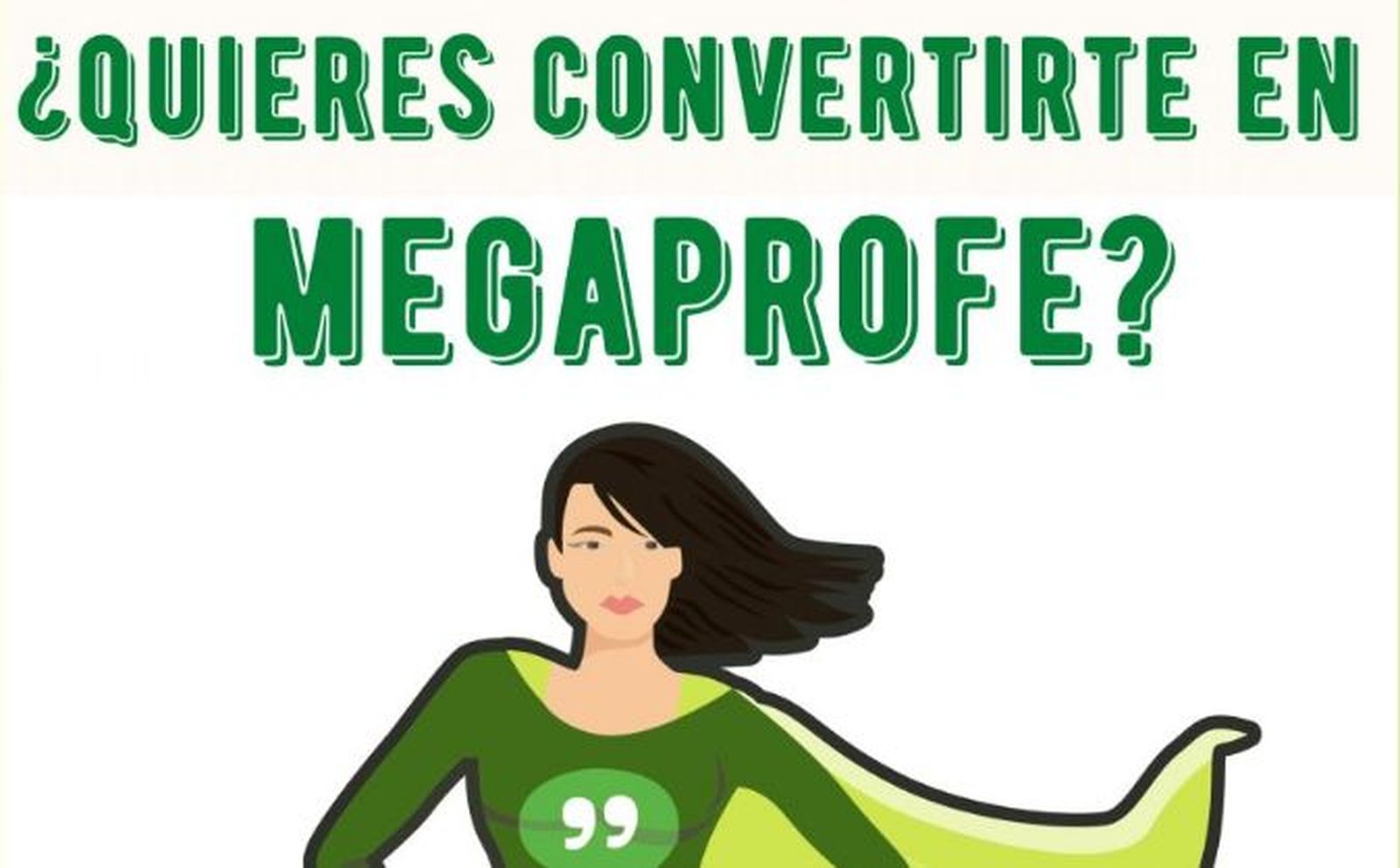 "Megaprofes", iniciativa solidaria