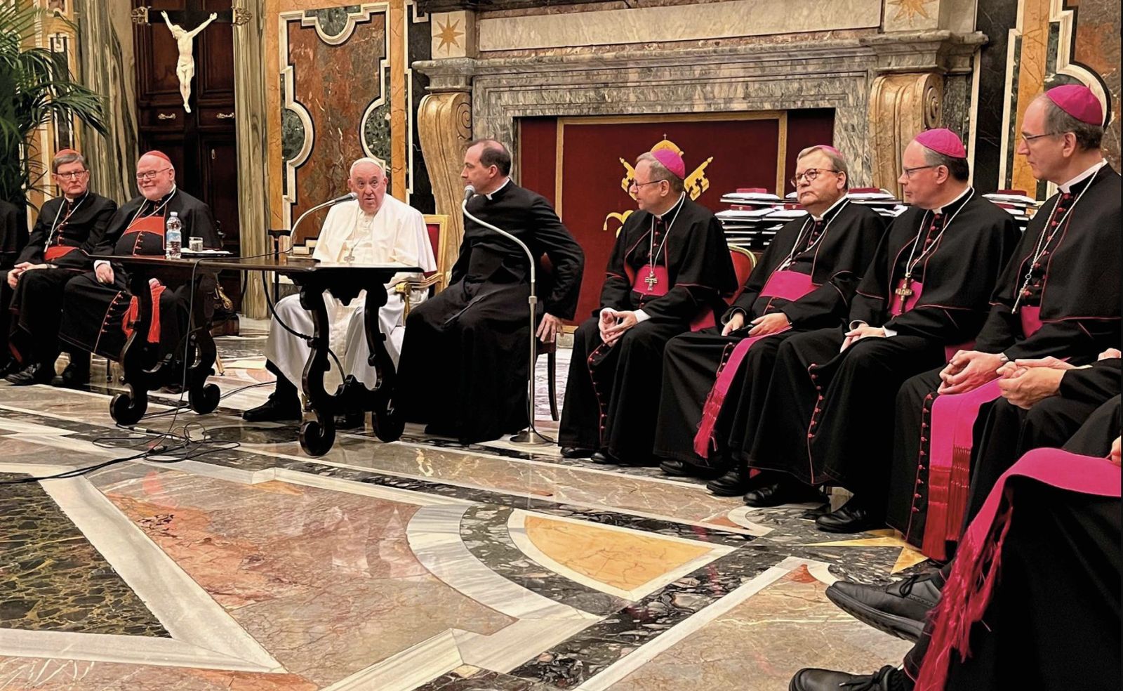 Francisco, con los obispos alemanes en su visita ad limina