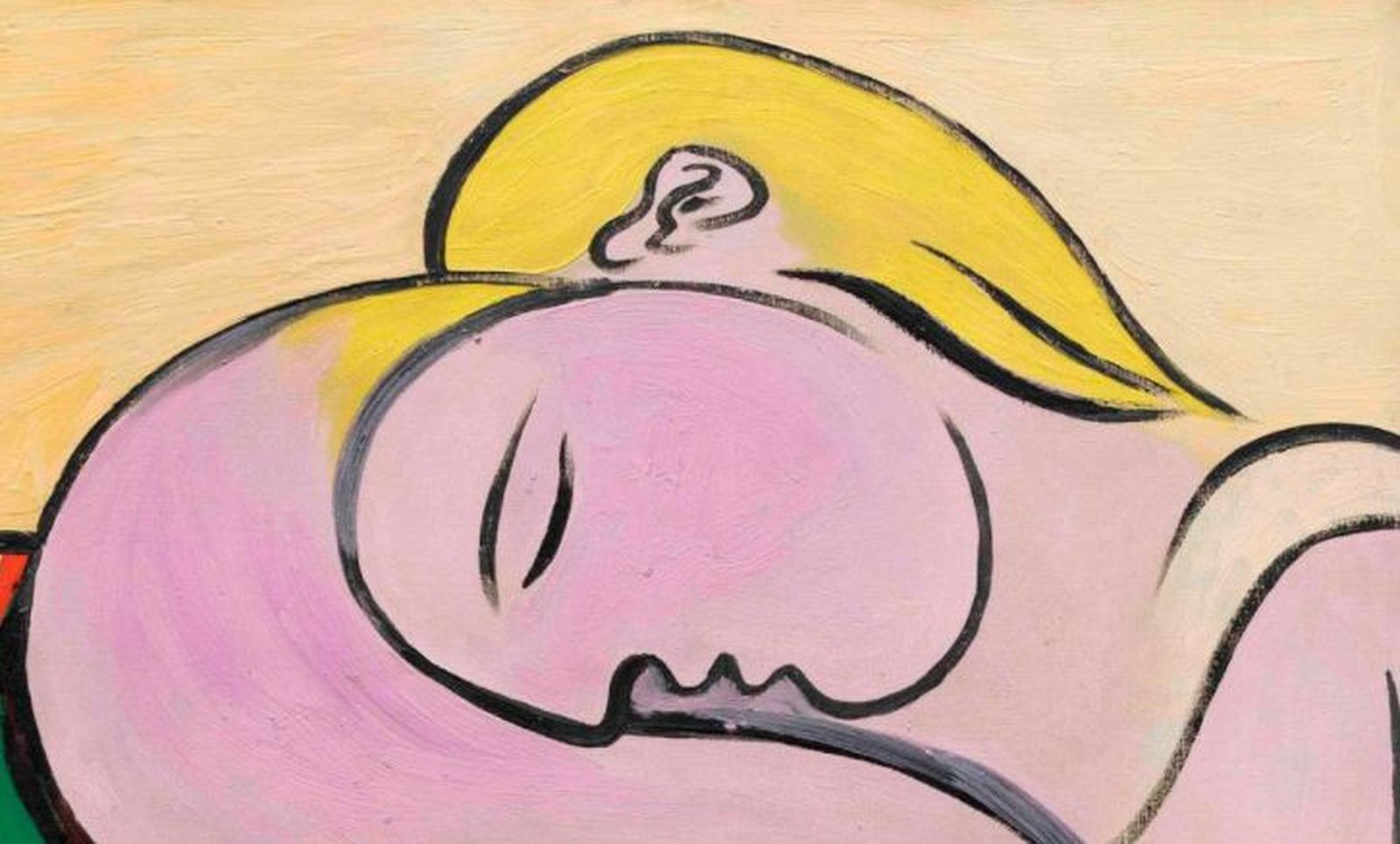 "La mujer del pelo amarillo", Picasso