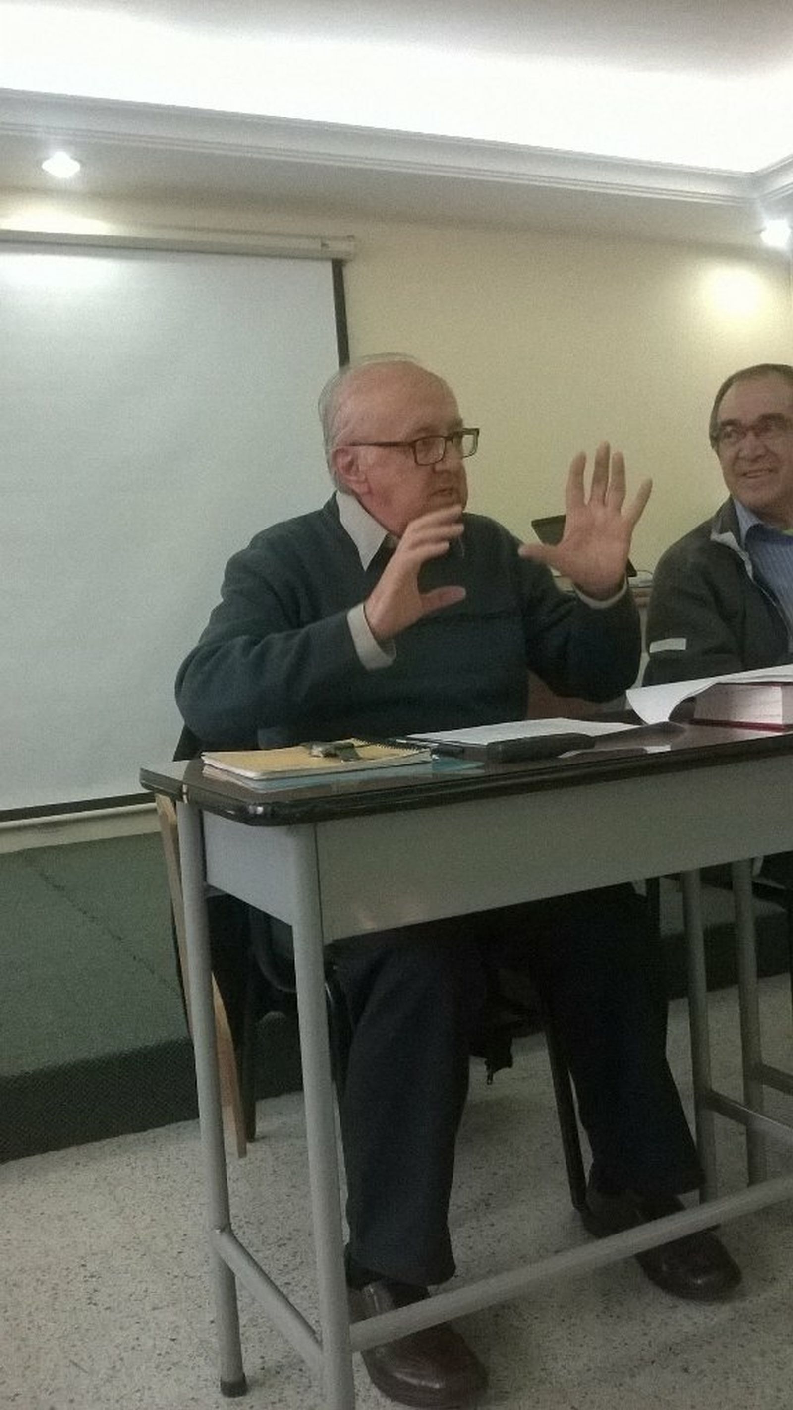 Pablo Richard interviene en el encuentro de Amerindia en Bogotá