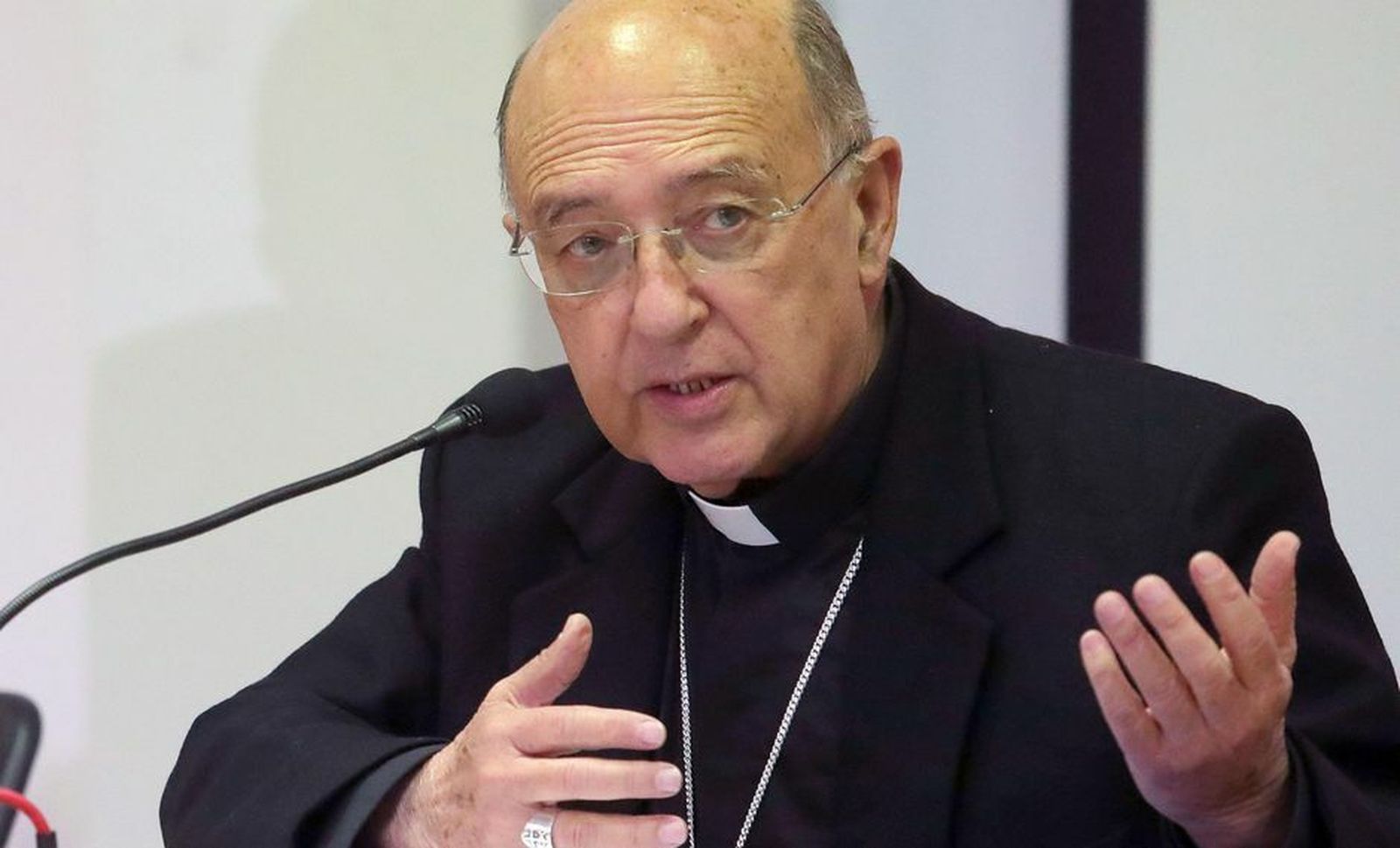 El cardenal Pedro Barreto, arzobispo de Huancayo