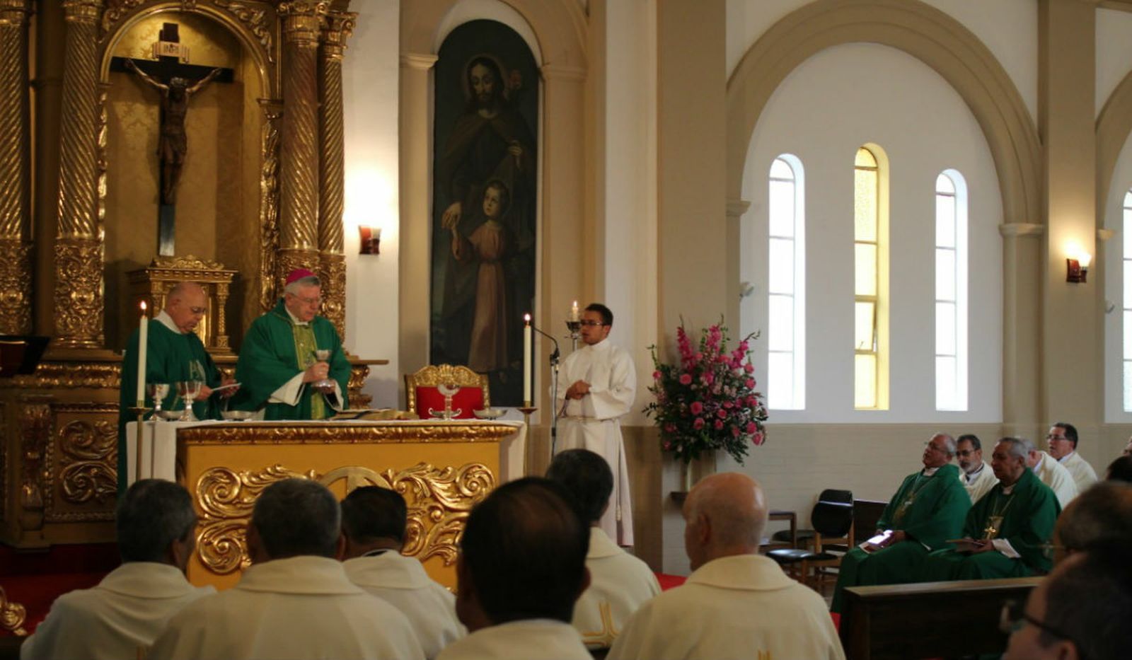 Misa del nuncio en el marco de la Plenaria de los obispos colombianos
