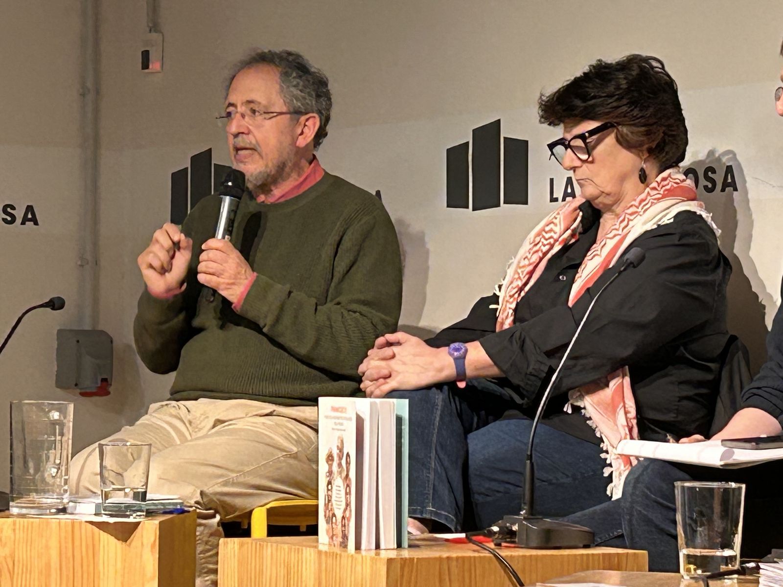 Díaz Salazar, con Pepa Torres