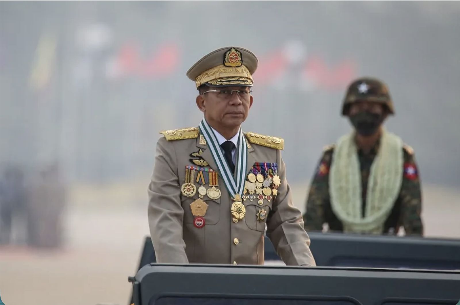 El líder de la junta militar birmana, el general Min Aung Hlaing