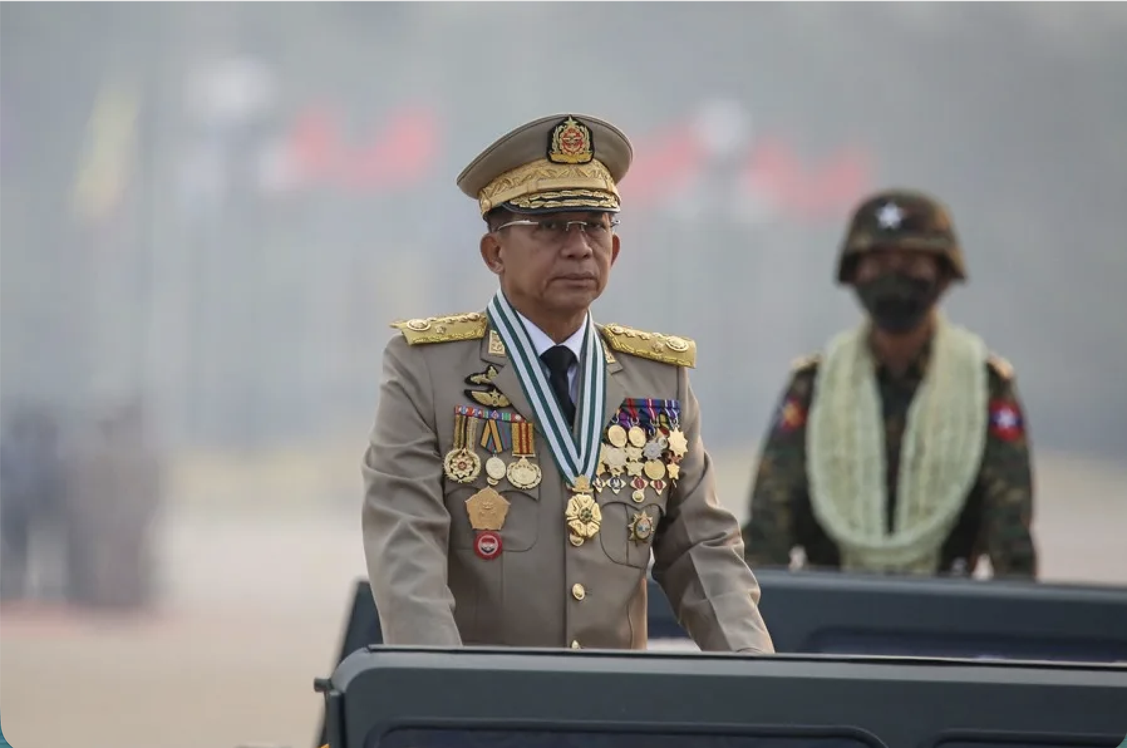 El líder de la junta militar birmana, el general Min Aung Hlaing