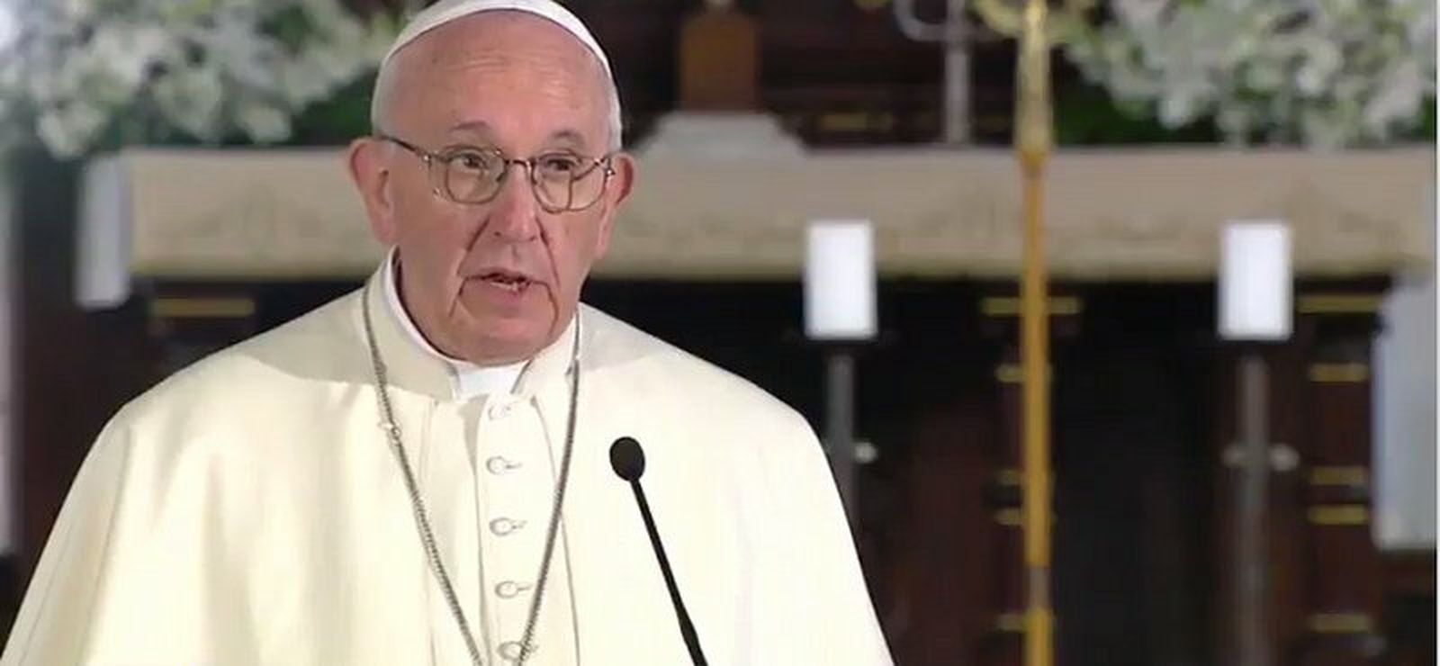 Papa, acto ecuménico