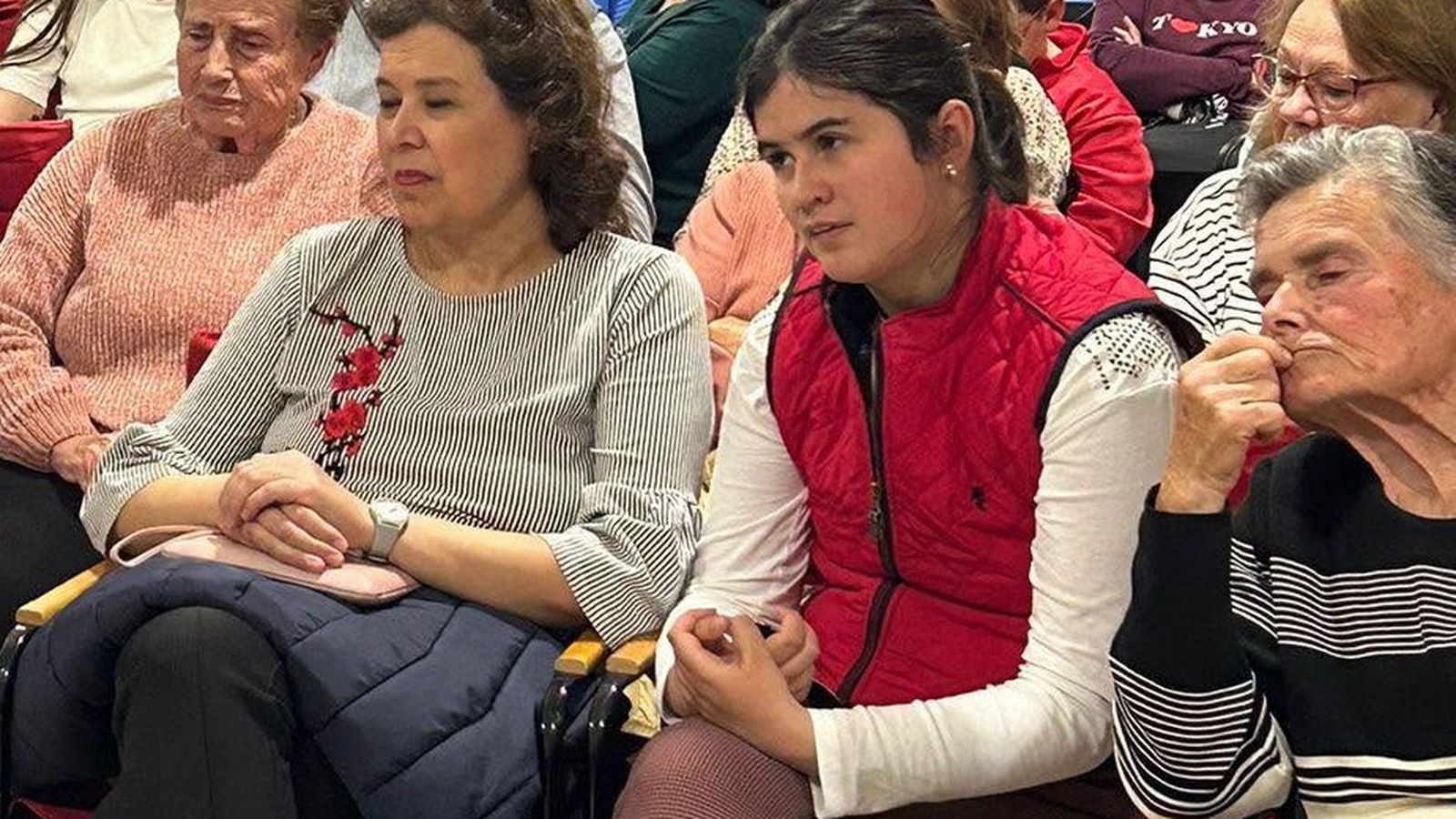Paca y su nieta Anabel