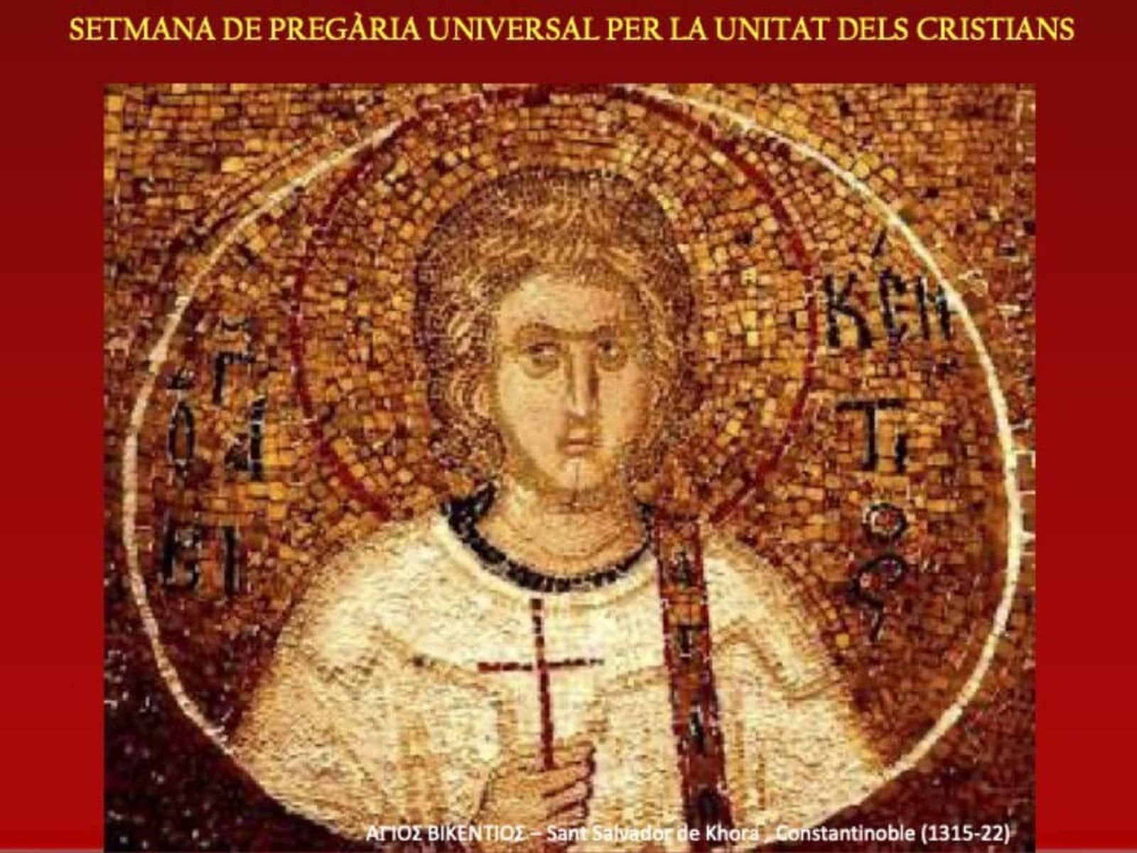 Semana de Oración por la Unidad de los Cristianos
