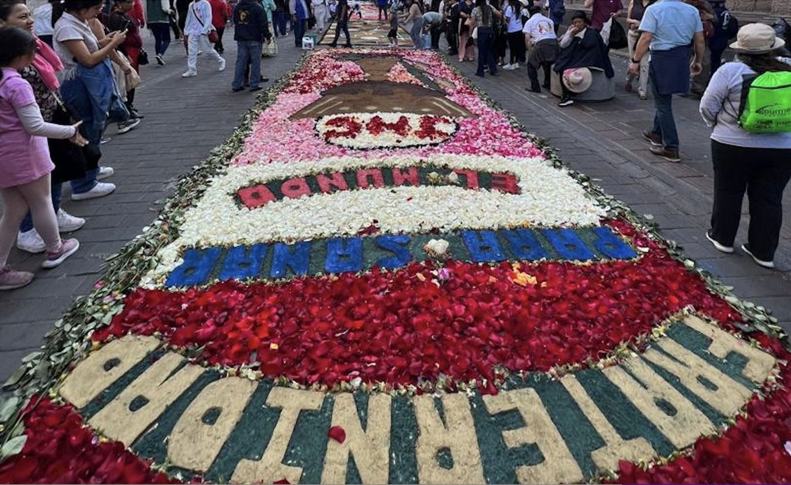 Las calles alfombradas de Quito para el 53 Congreso Eucarístico Internacional