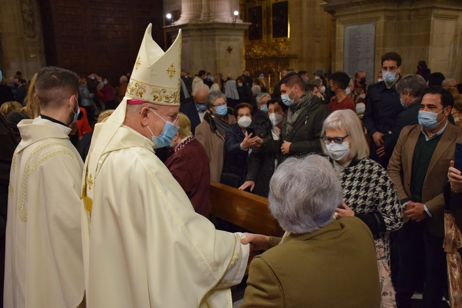 Despedido el obispo de Jaen