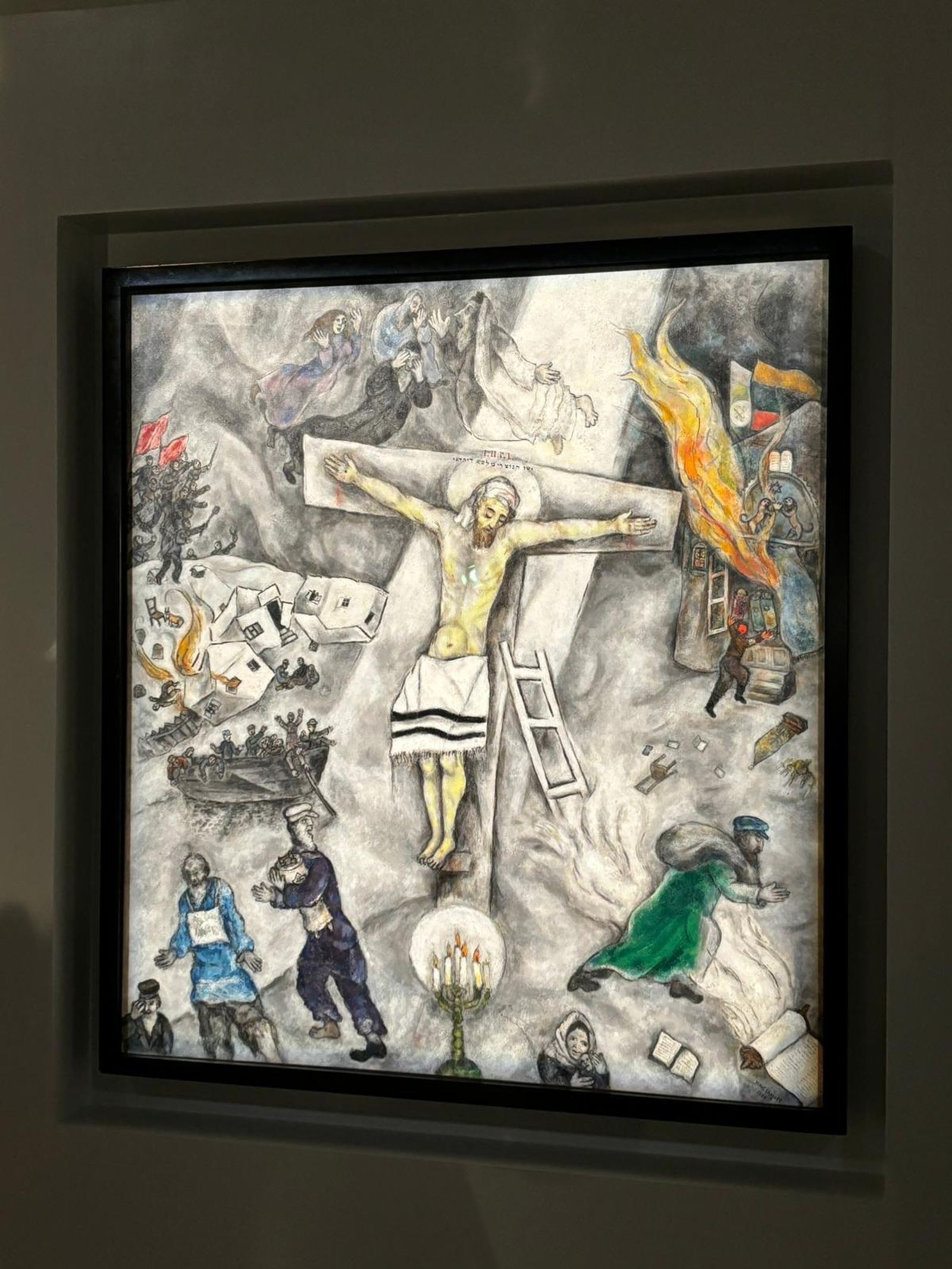 La Crucifixión Blanca de Chagall