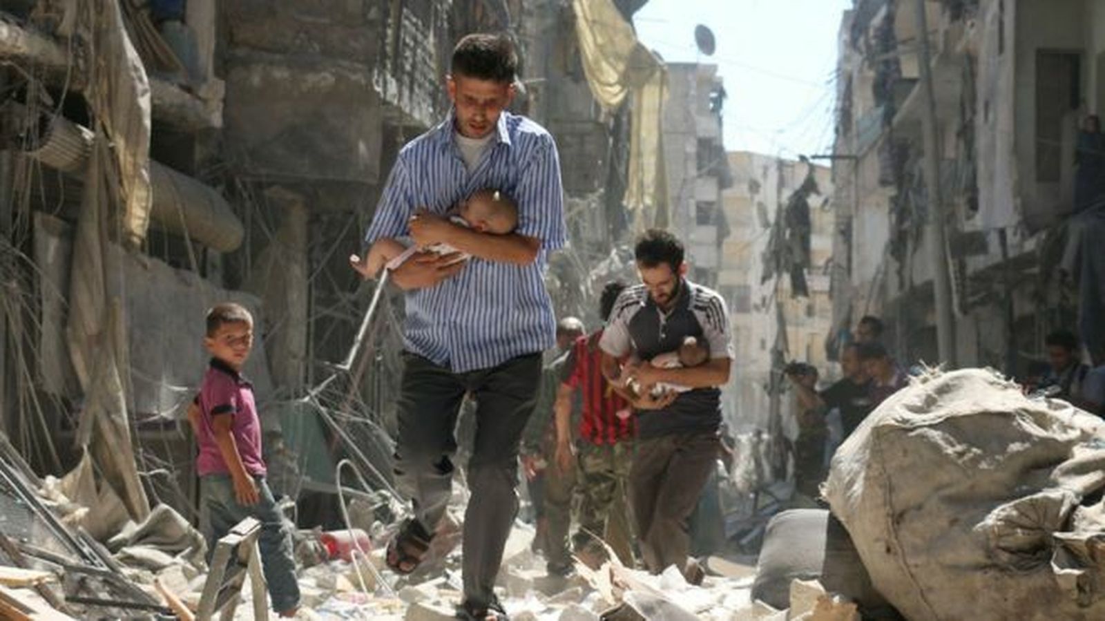 El drama de la guerra en Siria