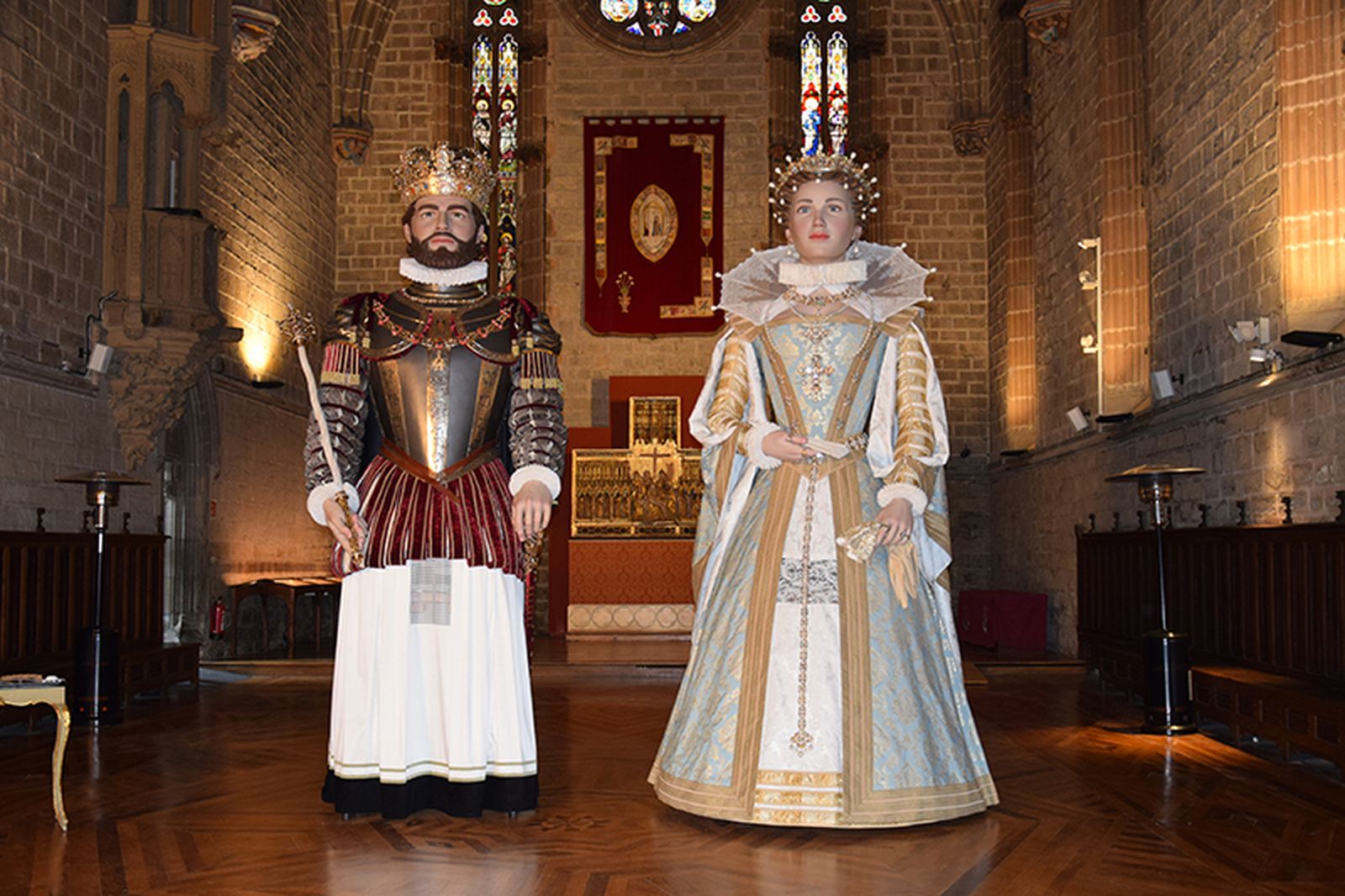 Gigantes de la Catedral de Pamplona
