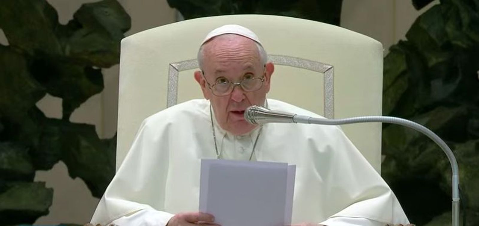 Francisco, en la audiencia de hoy