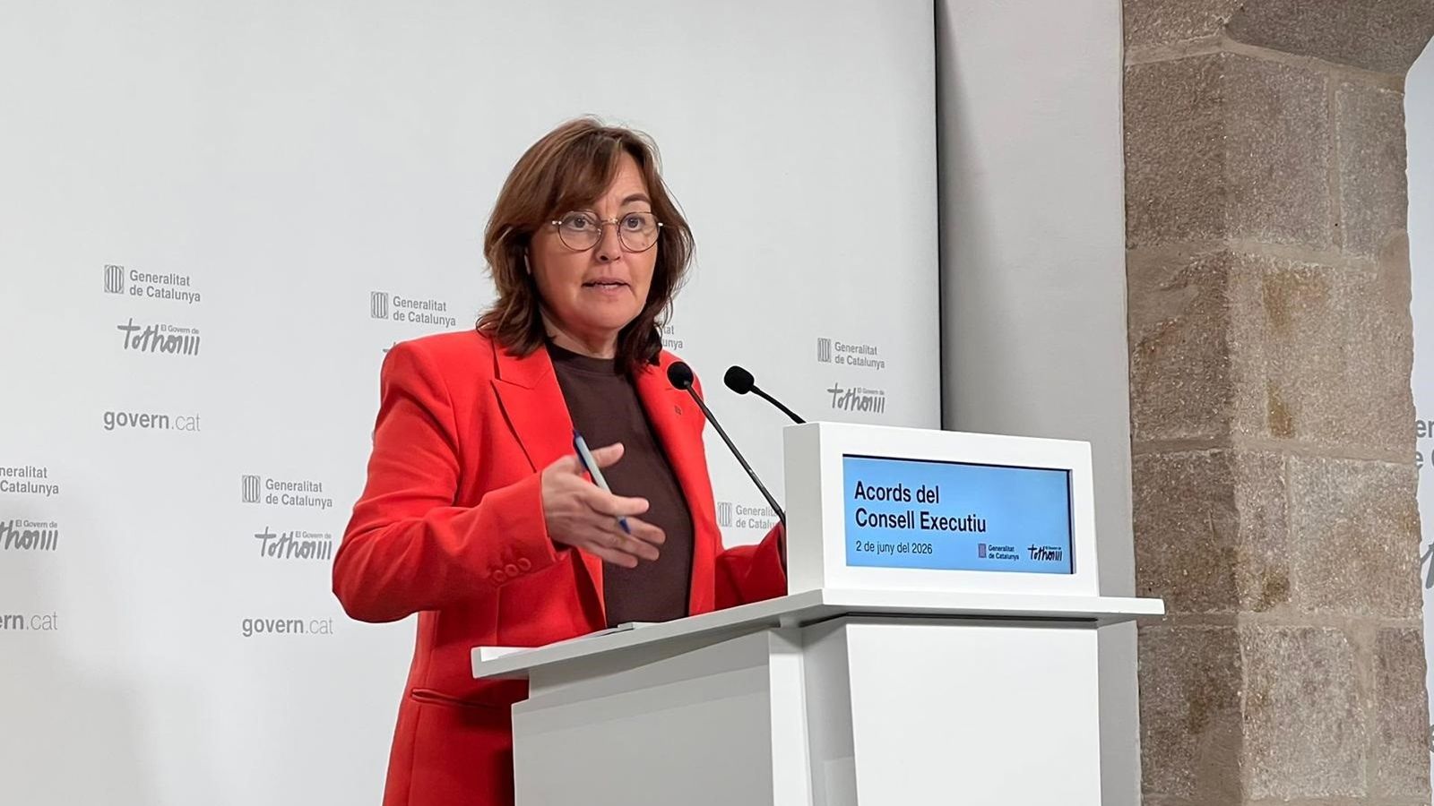 Silvia Paneque, portavoz de la Generalitat
