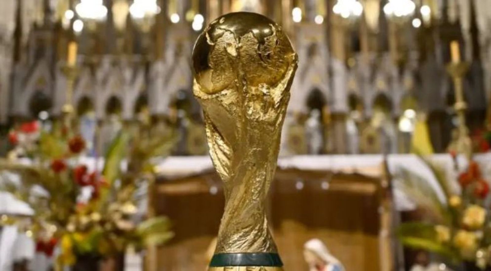 La copa del mundo, en Nuestra Señora de Luján