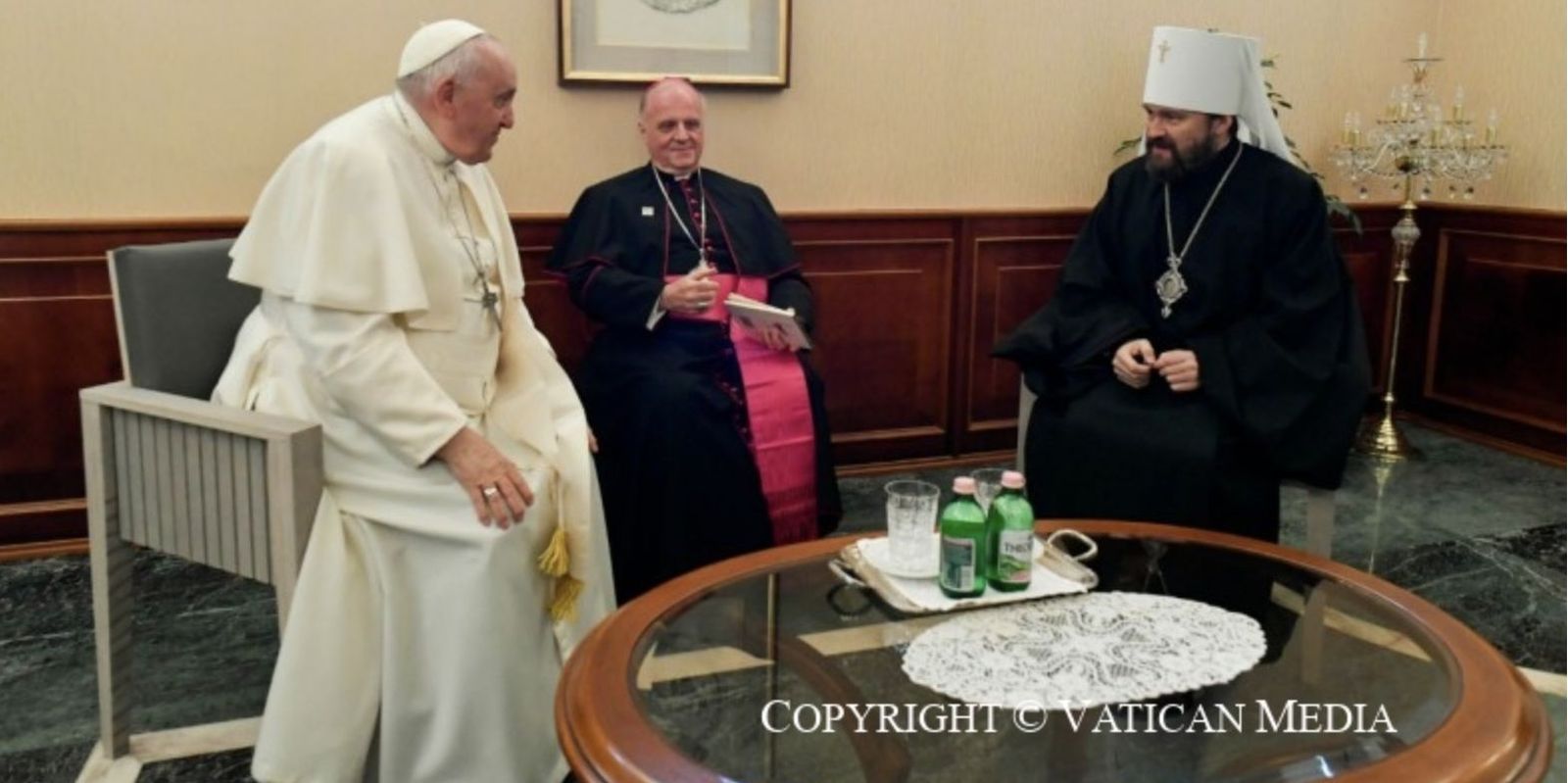 Francisco, con Hilarión