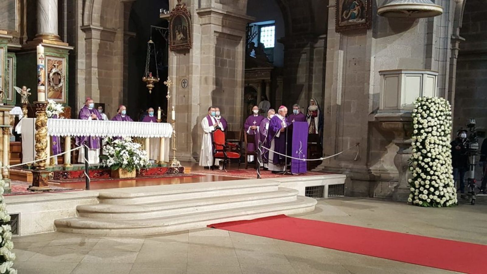 Funeral por las víctimas gallegas del COVID-19