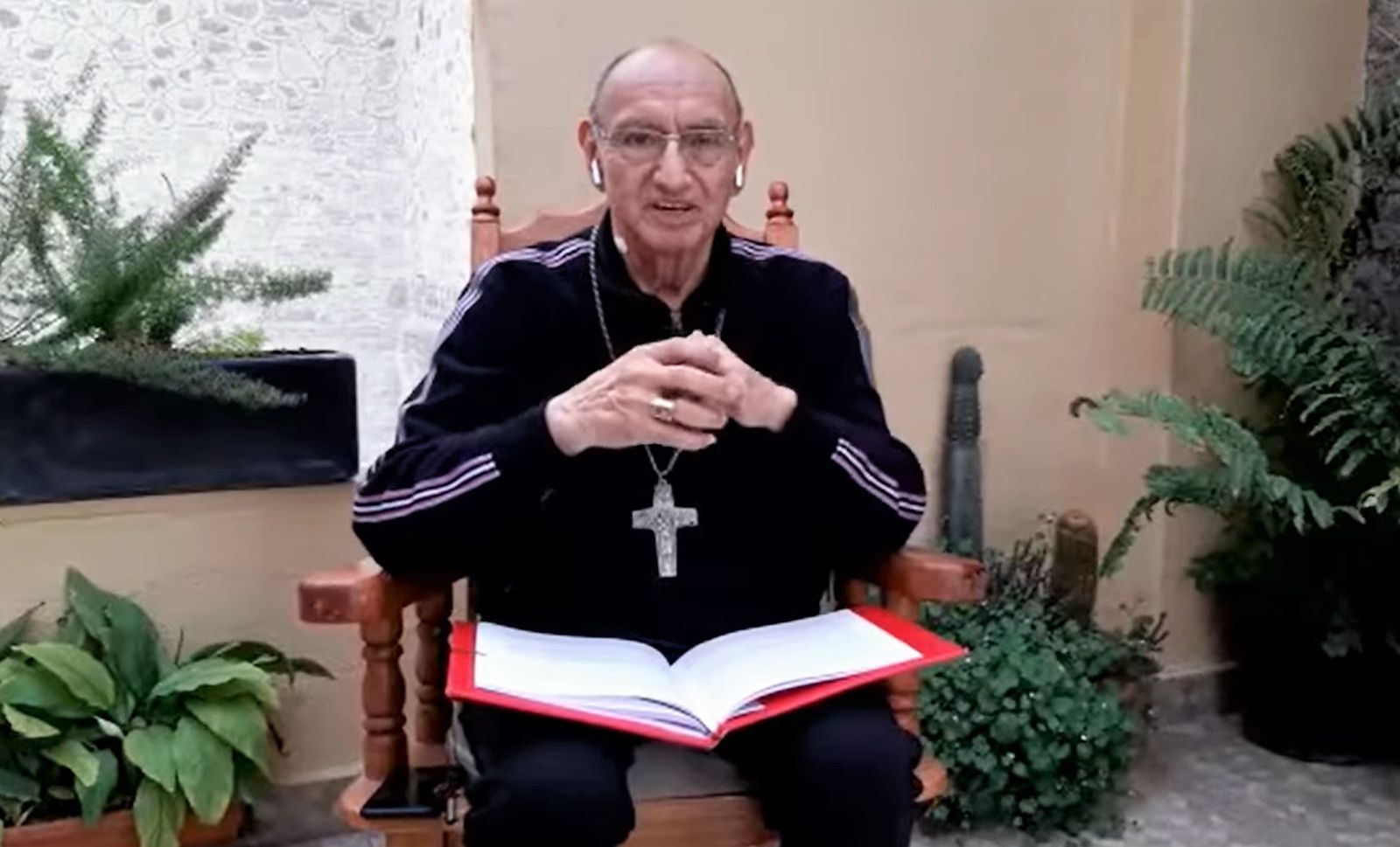 Mons. Ortiz. Mensaje.