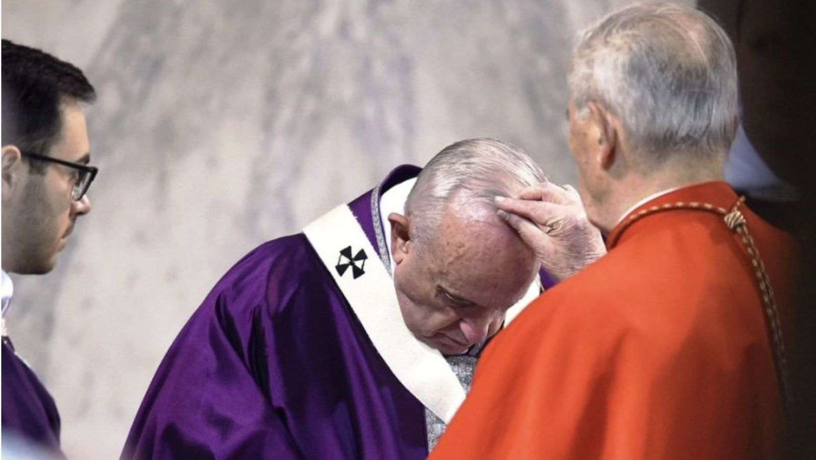 El Papa, en el miércoles de ceniza