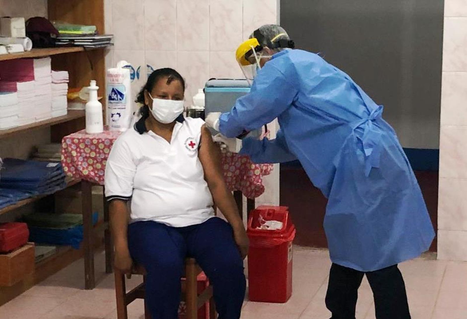 Vacuna en Santa Clotilde