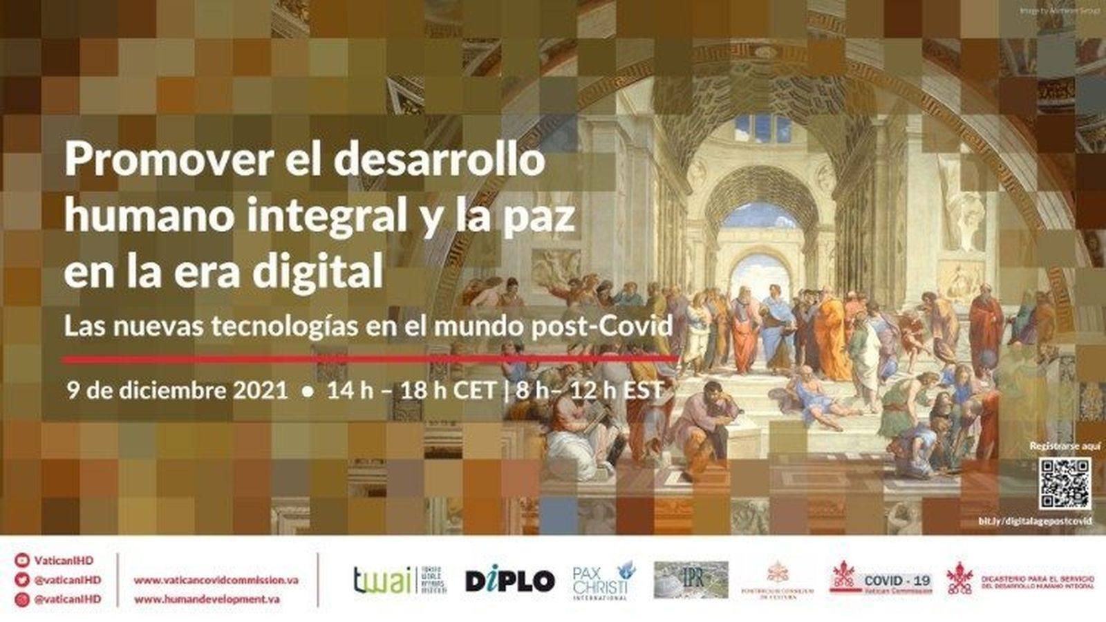 Vaticano: Desarrollo humano integral y paz en la era digital post-Covid-19