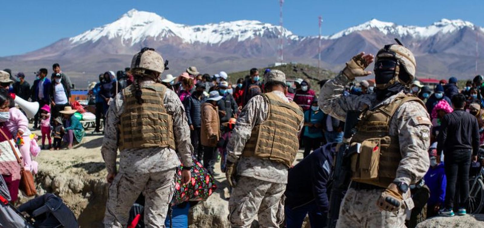 Chile y Perú han militarizado sus fronteras ante la gravedad de la crisis migratoria