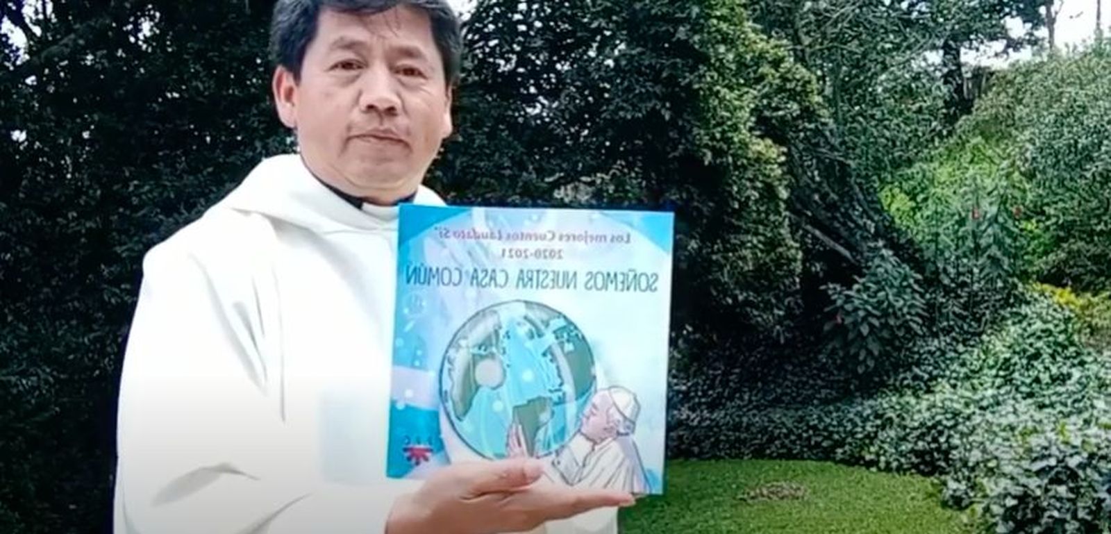 Víctor R. Moreno, con el libro de cuentos Laudato Si