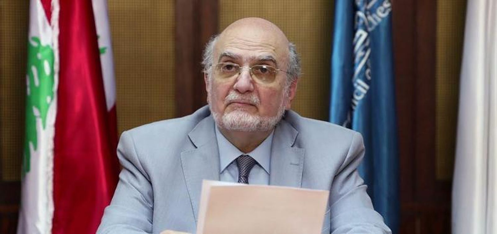 El profesor Michel Abs, secretario general del Consejo de Iglesias de Oriente Medio