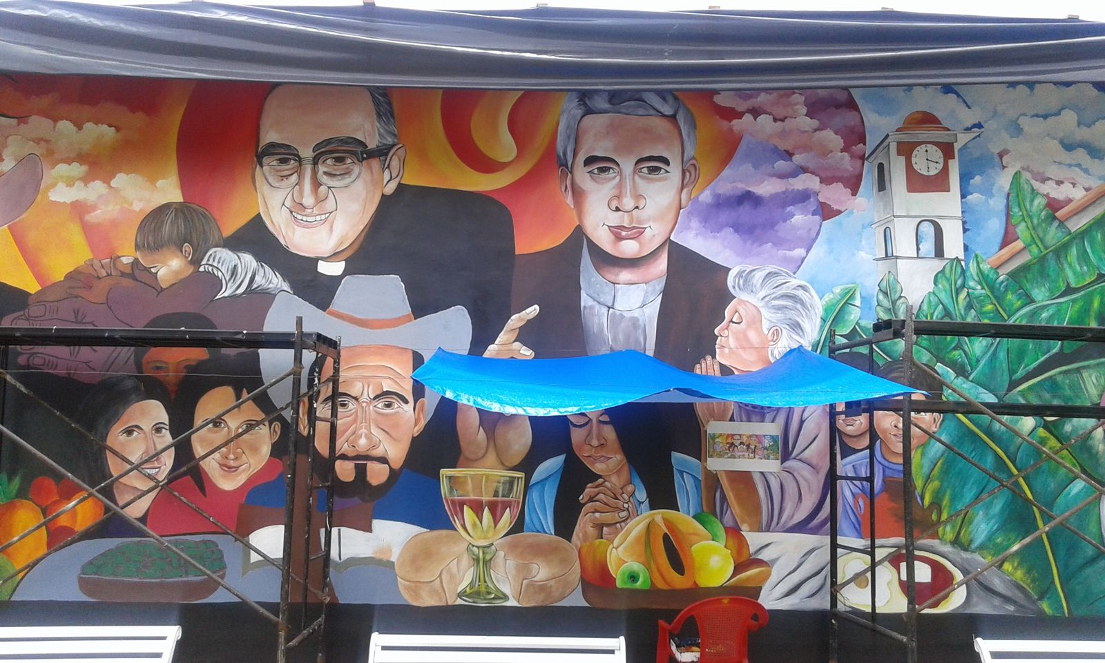 Mural de Romero y Rutilio