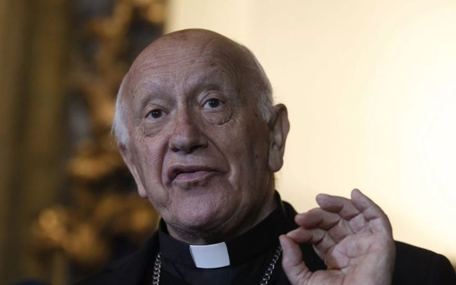 Cardenal Ricardo Ezzati era arzobispo en el tiempo de ocurrencia de los hechos y posterior investigación