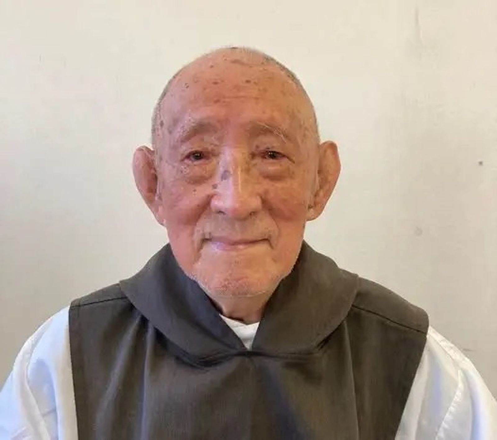Padre Benedict Chao, monje trapense de la abadía de Nuestra Señora de la Alegría (Hong Kong)
