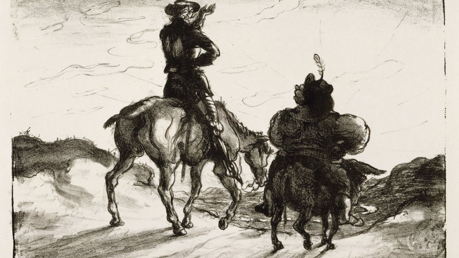 Don Quijote y Sancho Panza