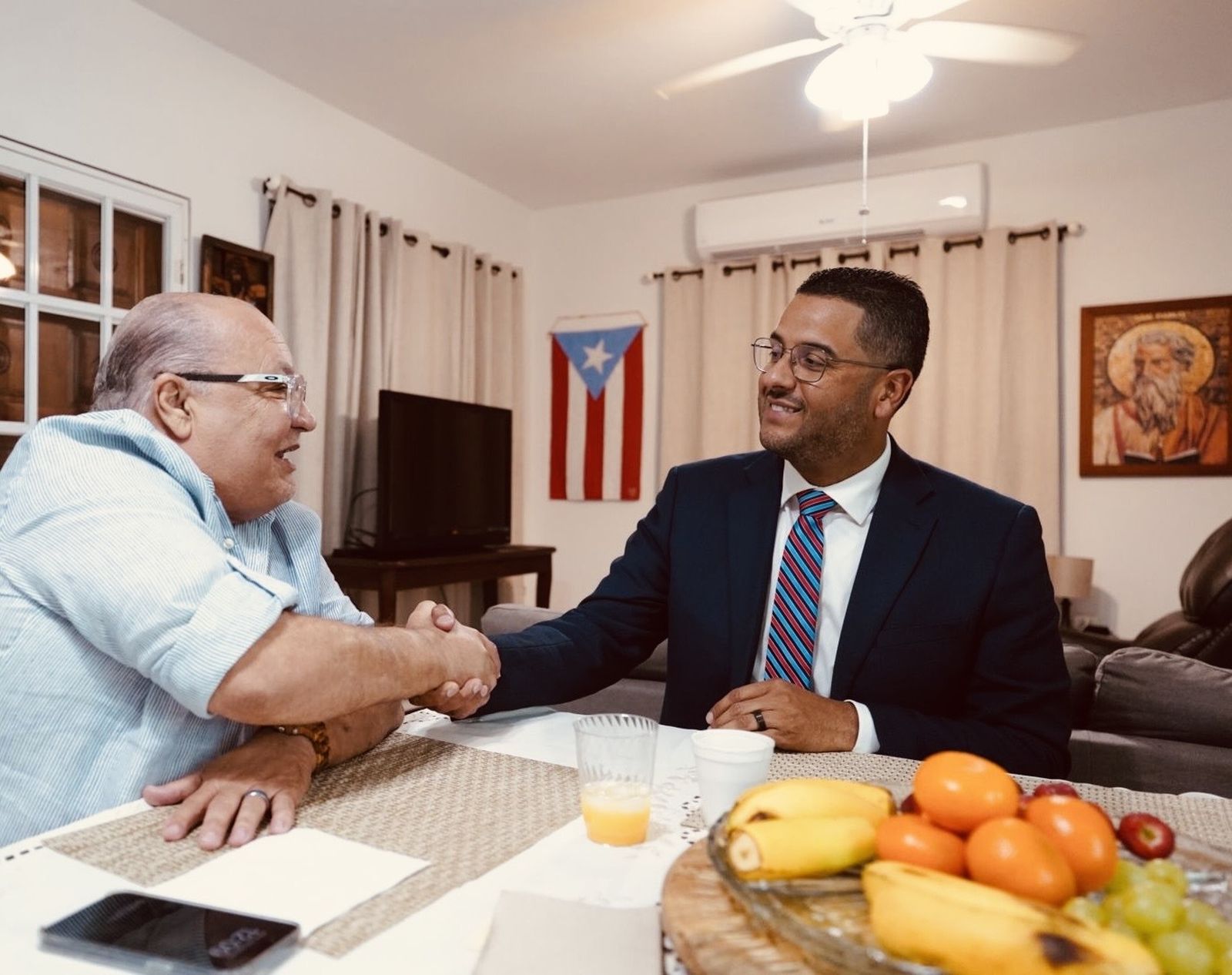 Padre Pedro y Jesús Manuel Ortiz