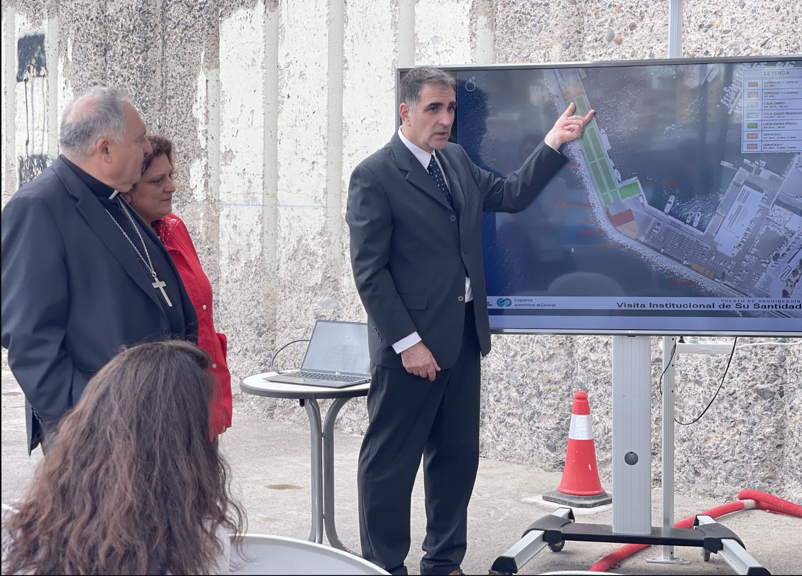 Un enviado del Vaticano explica detalles de la visita del Papa a Canarias