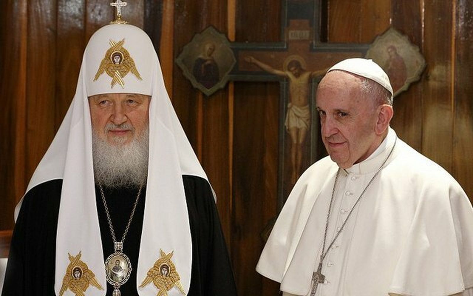 El Patriarca Kirill y el Papa Francisco