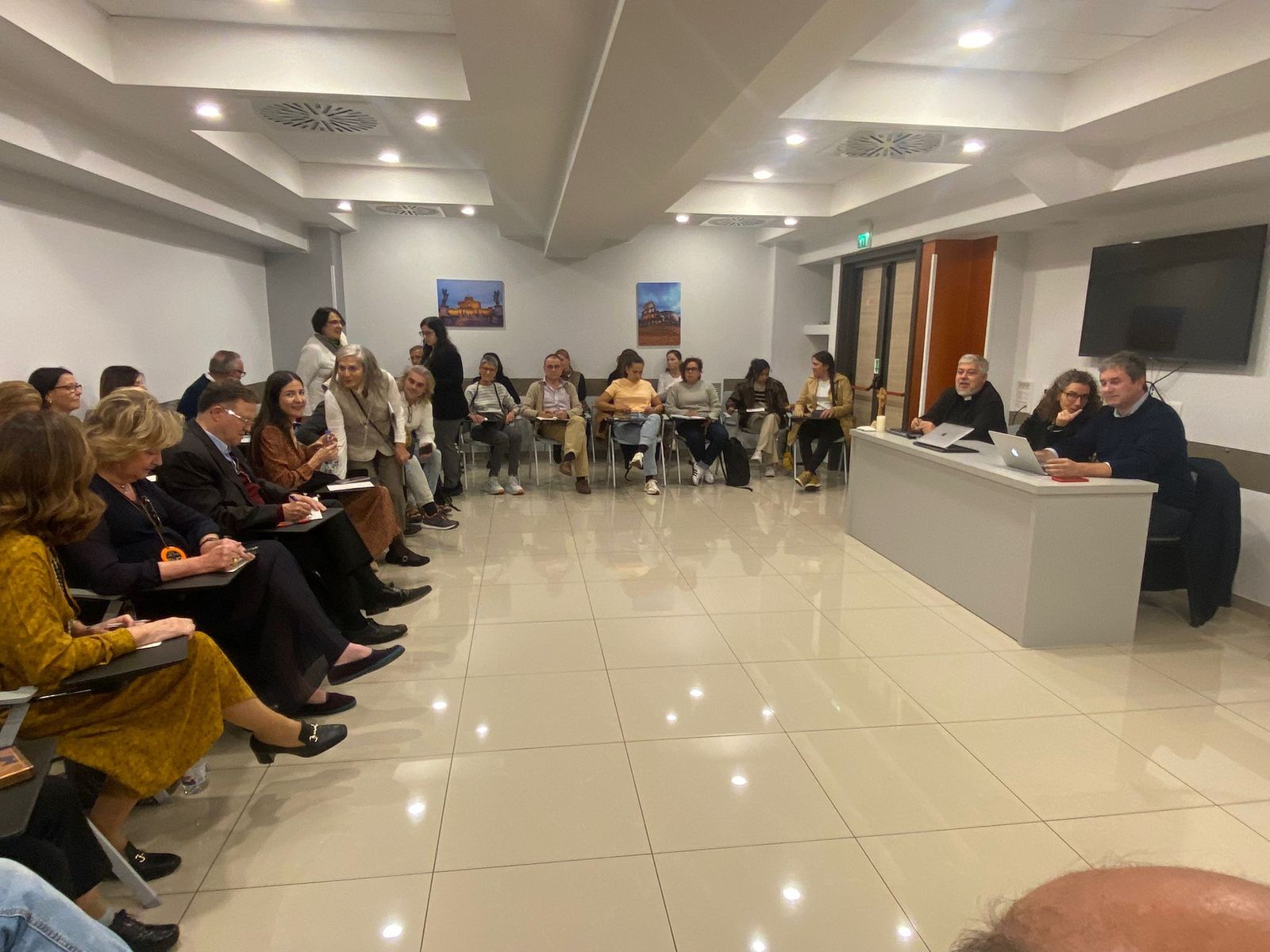 Encuentro de hospitales de campaña en Roma