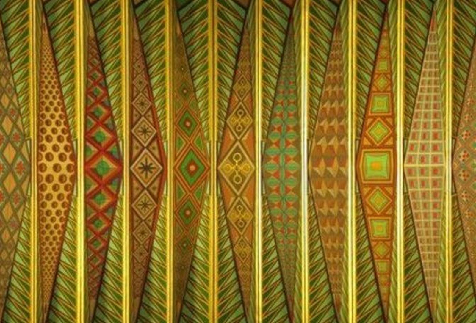 La pintura de Galicia en la techumbre de la catedral de Madrid