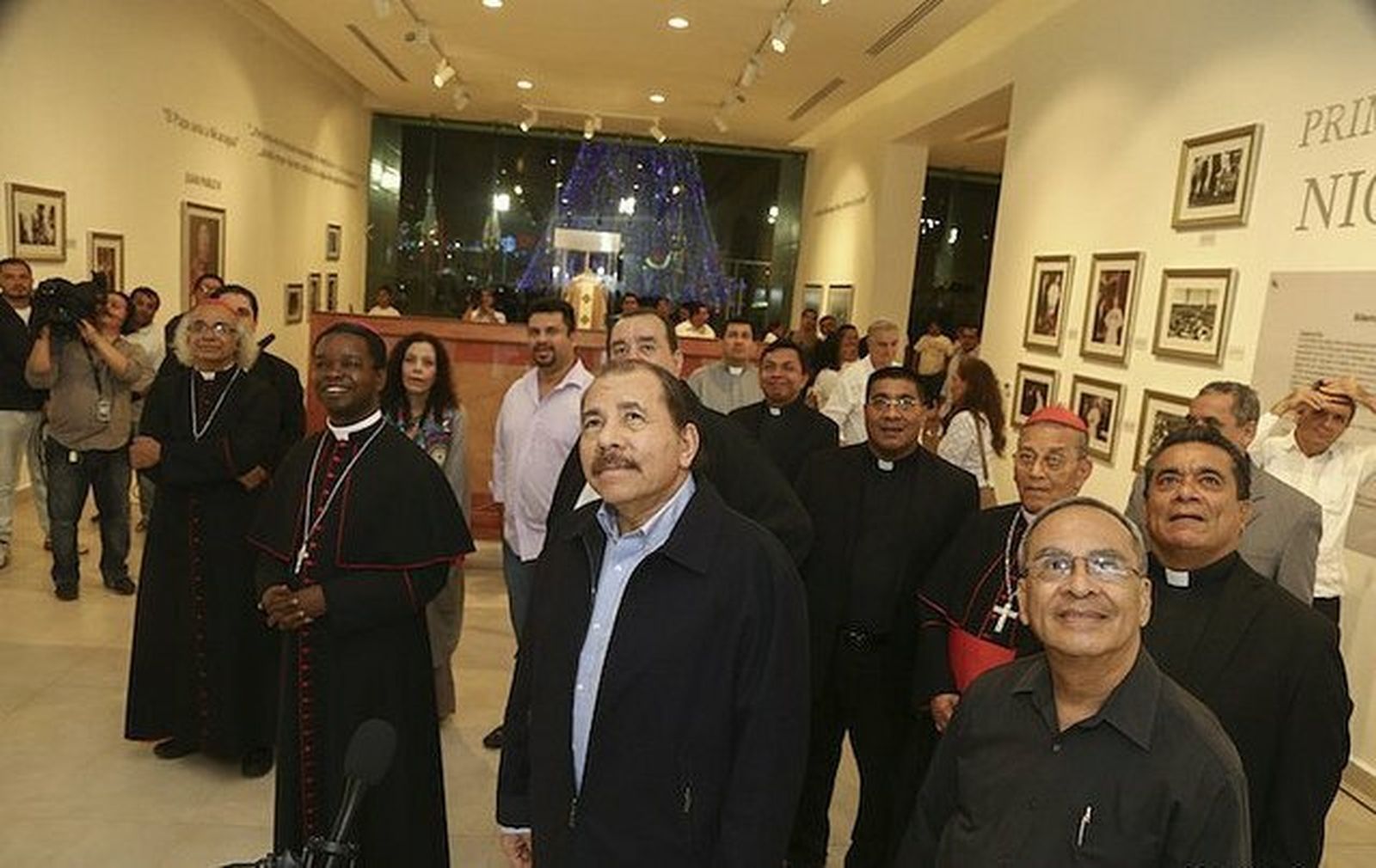 Inauguración del Museo "Juan Pablo II" de Managua