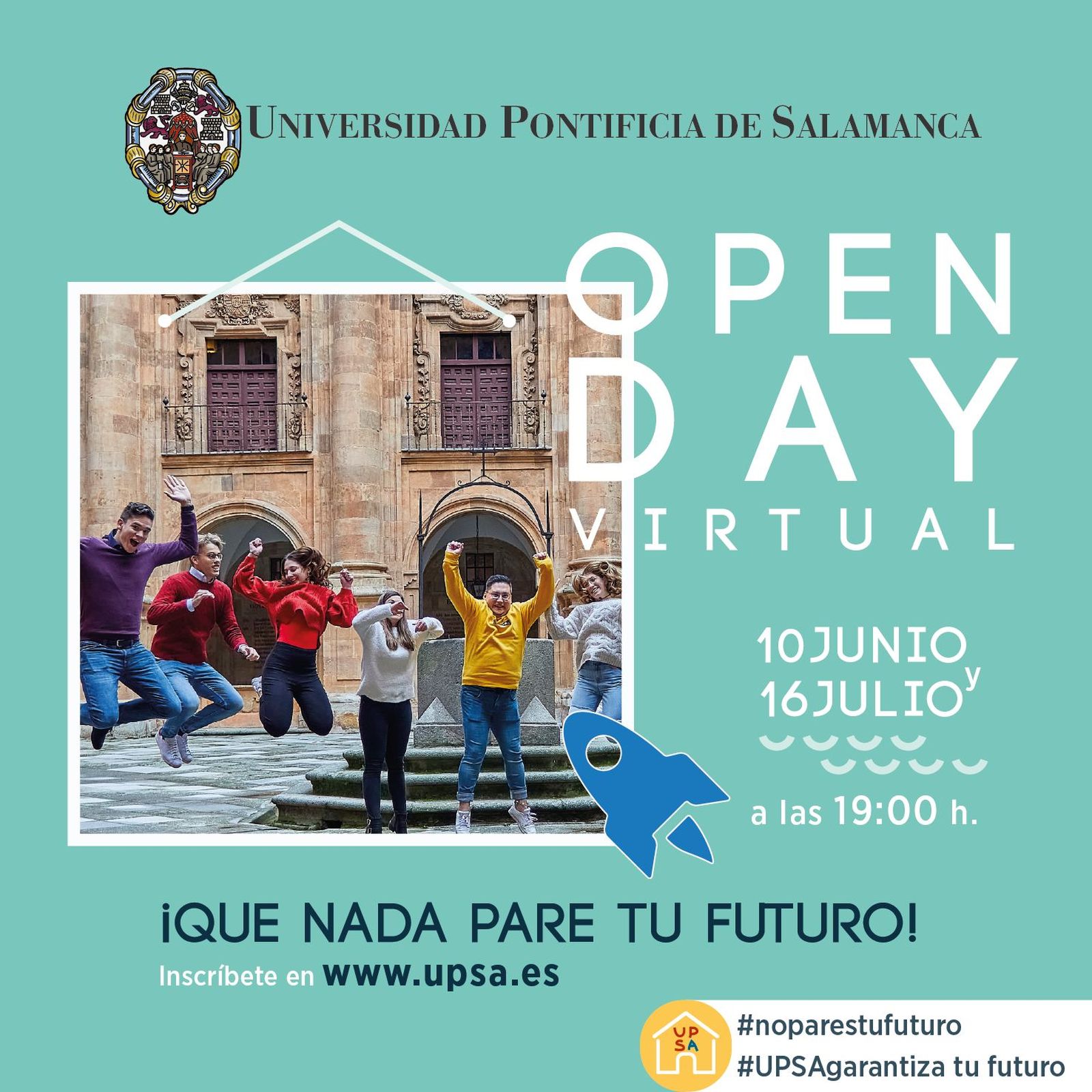 Día de puertas abiertas virtual en la UPSA