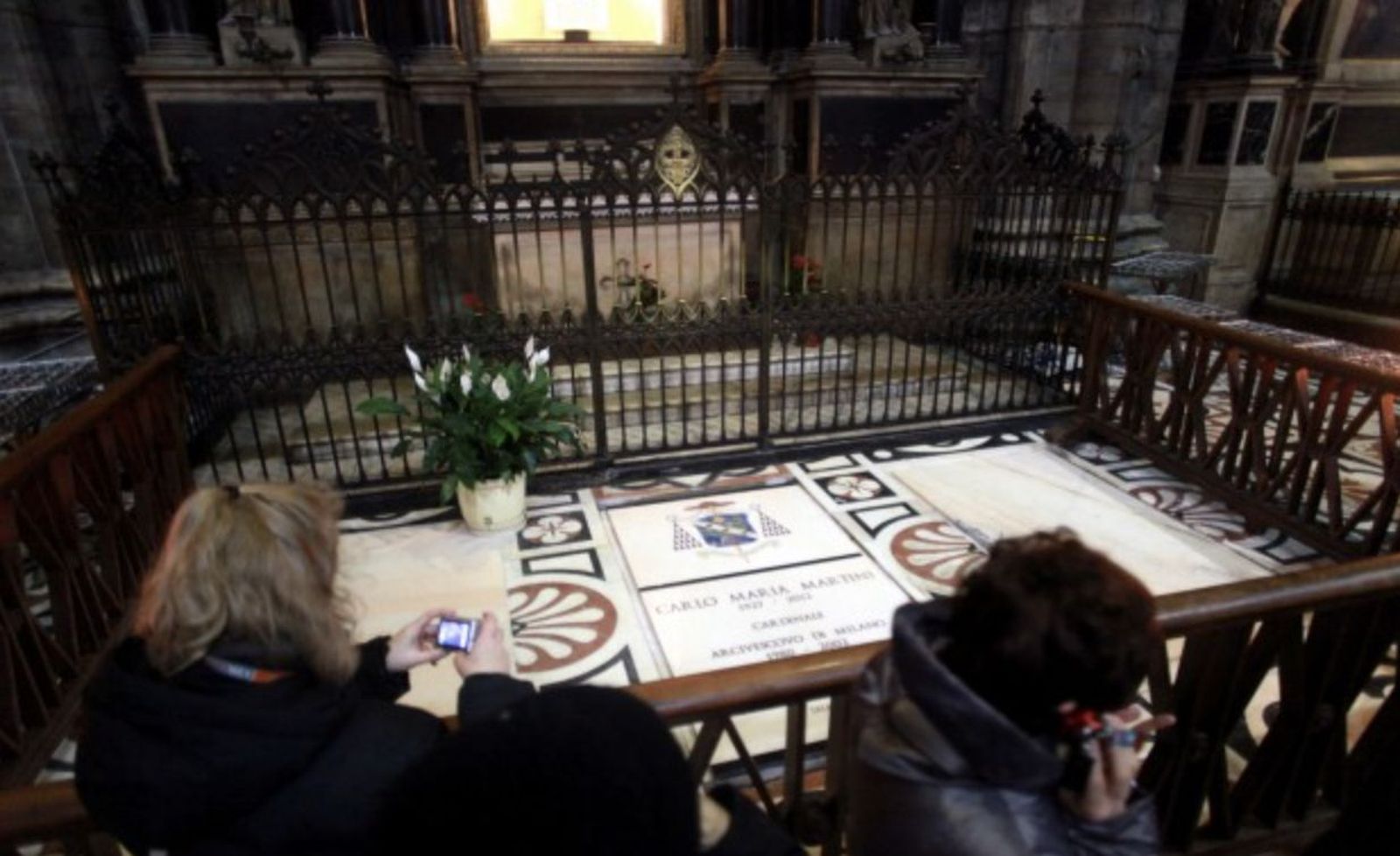 La tumba de Martini (sj) en el duomo de Milán