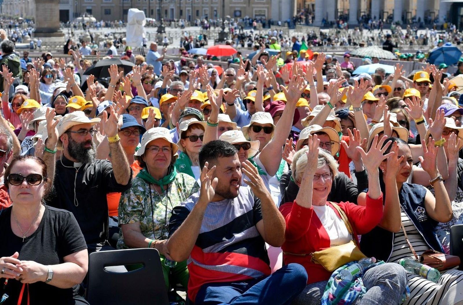 Peregrinos jubilares en Roma